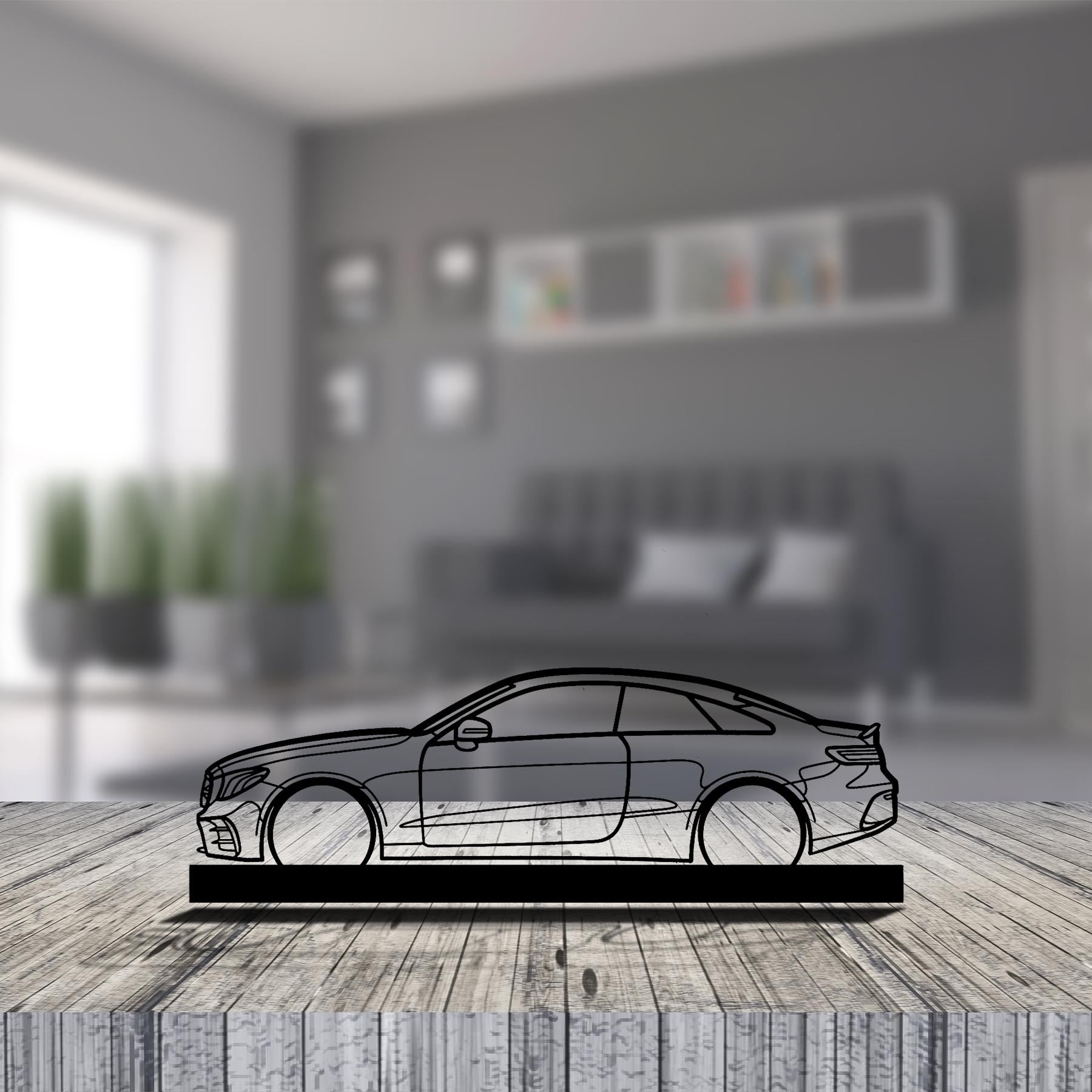 E53 AMG Coupe Silhouette Metal Art Stand