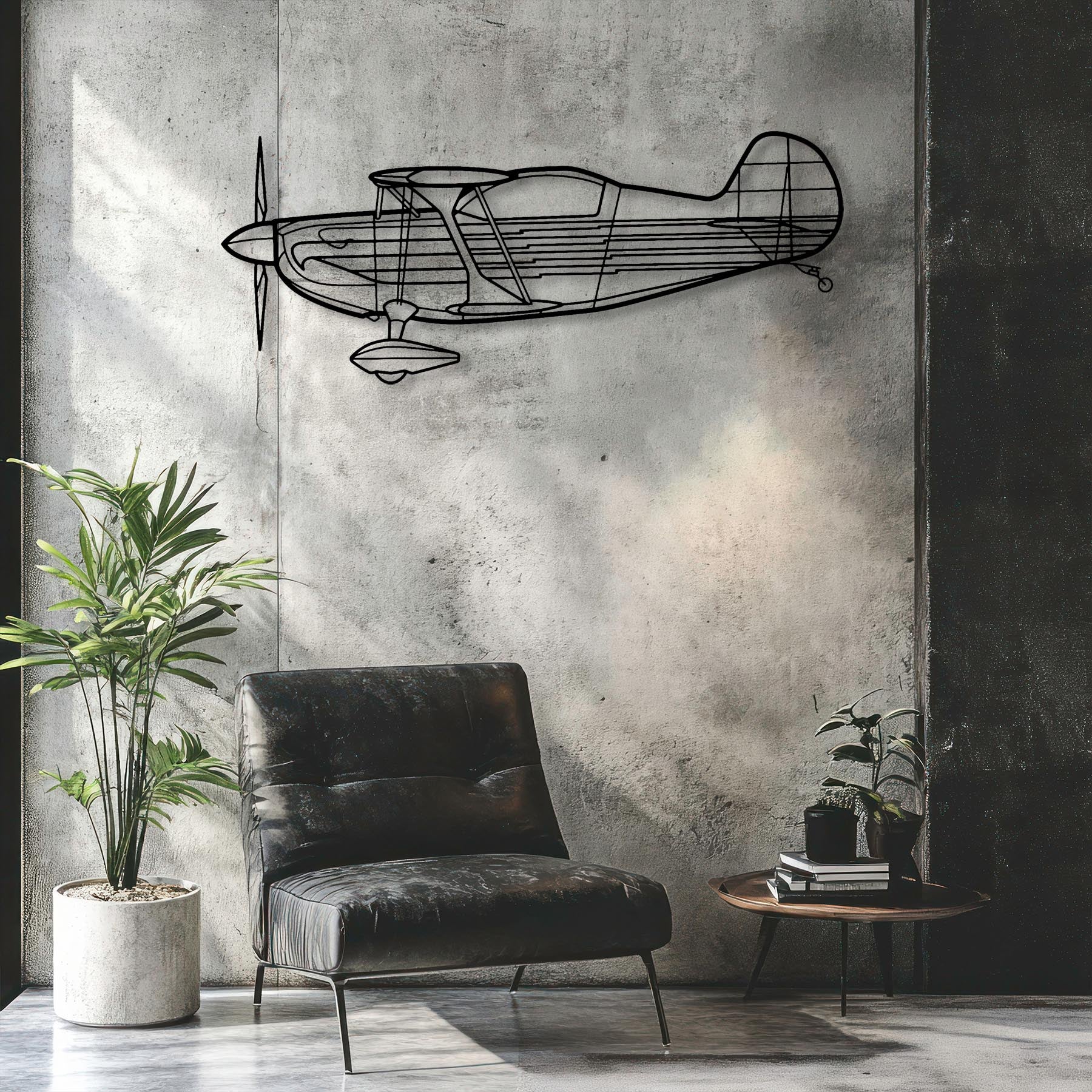 Eagle II Metal Aircraft Wall Art - NCP0174