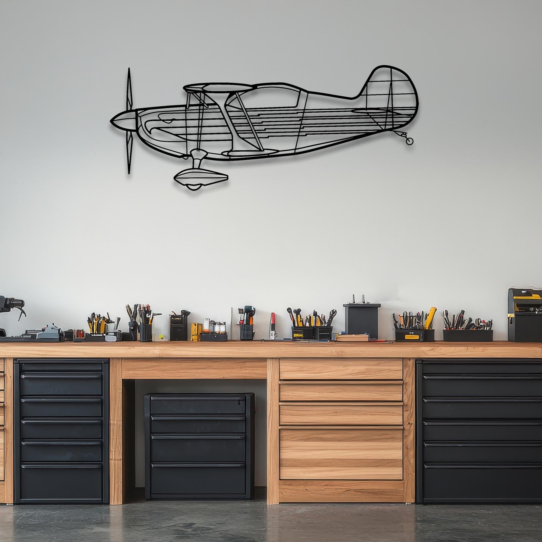 Eagle II Metal Aircraft Wall Art - NCP0174