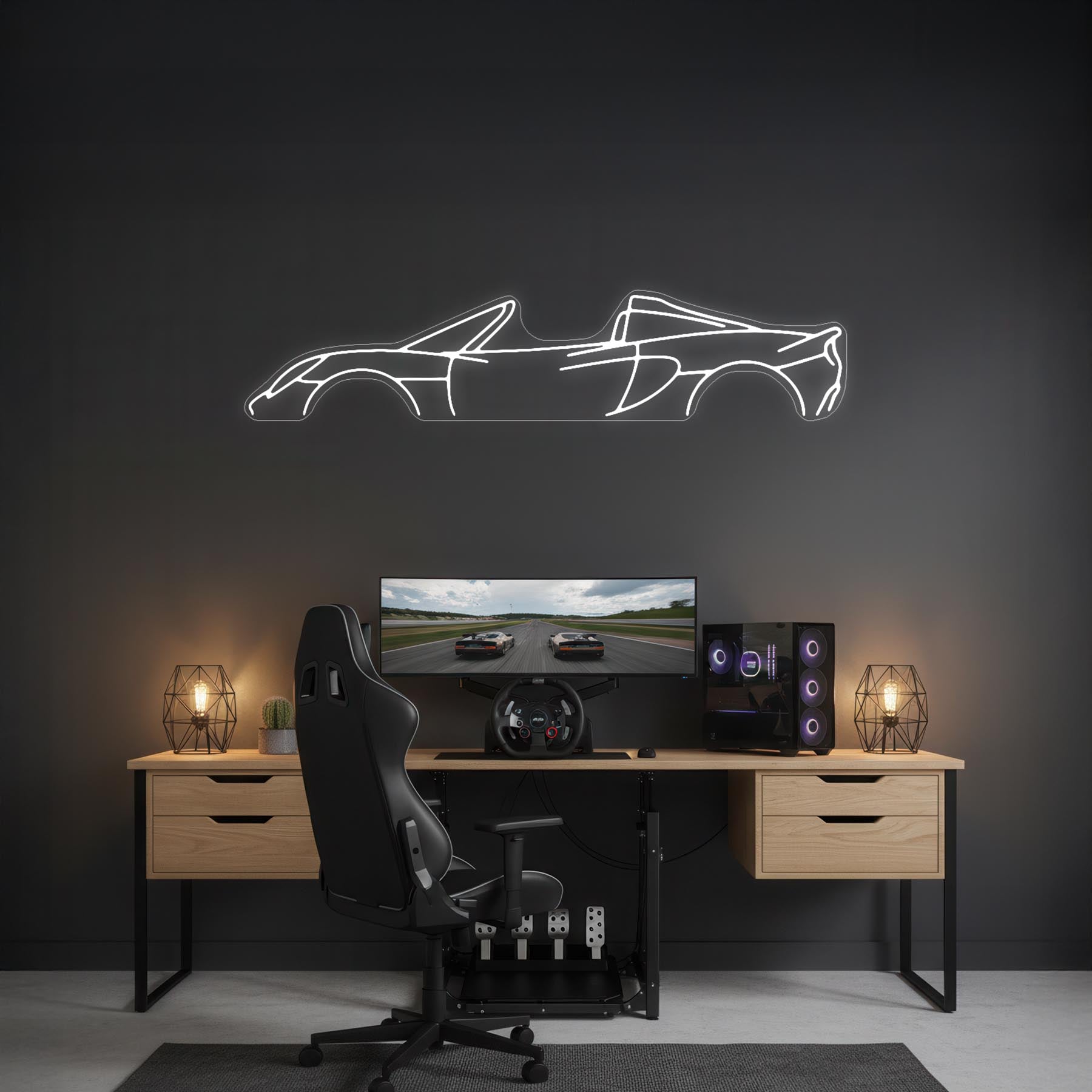 Elise 2005 Neon Silhouette