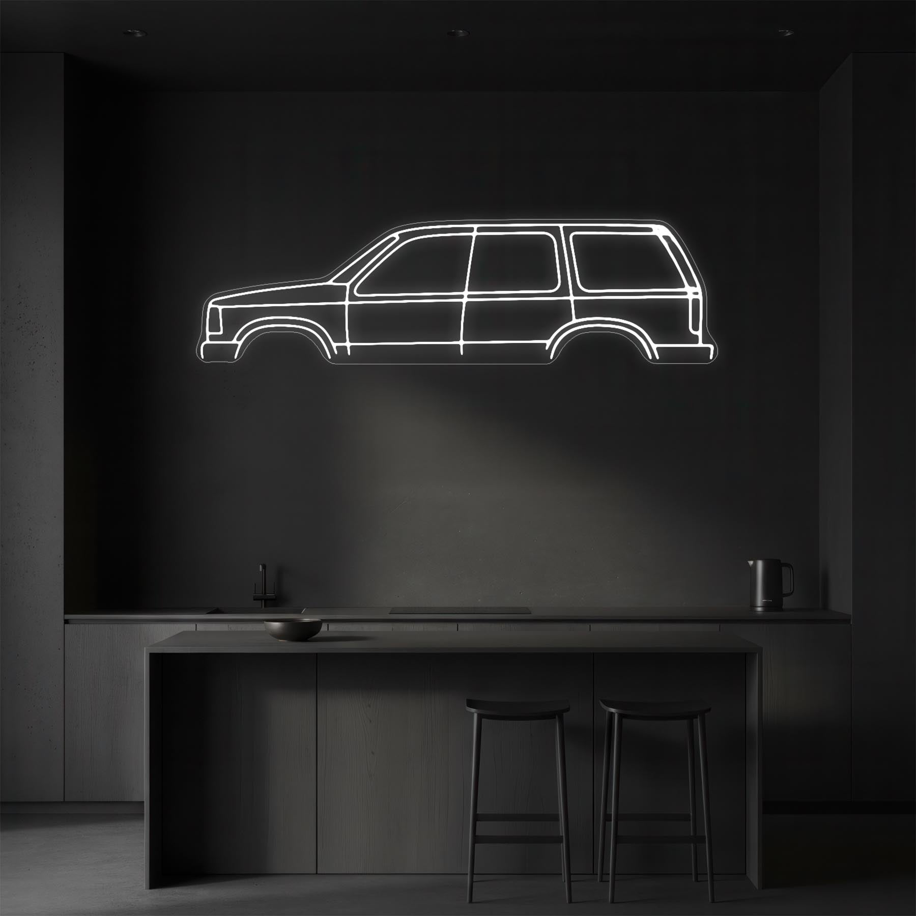 Explorer 1992 Neon Silhouette