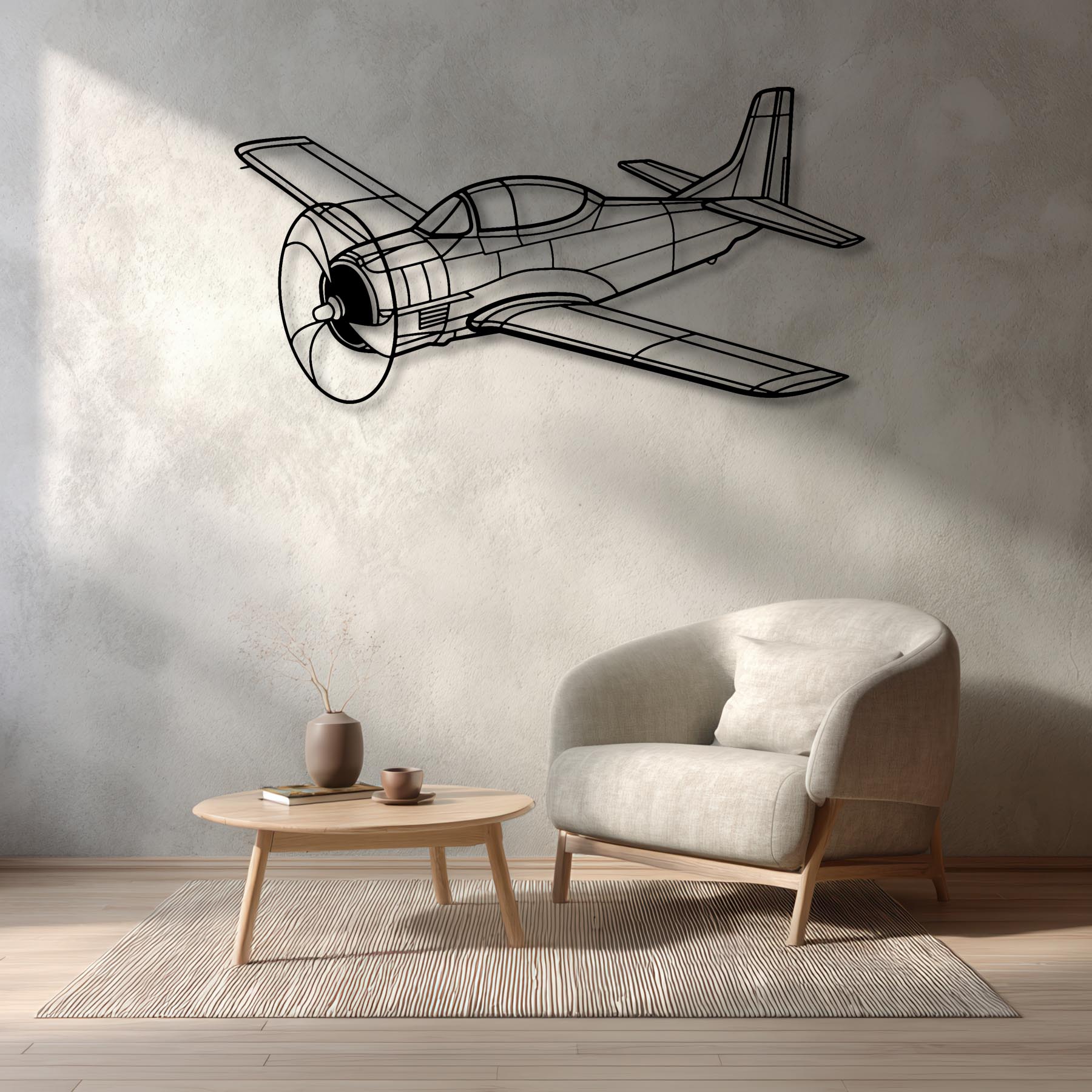 F-5 Metal Aircraft Wall Art - NCP0423