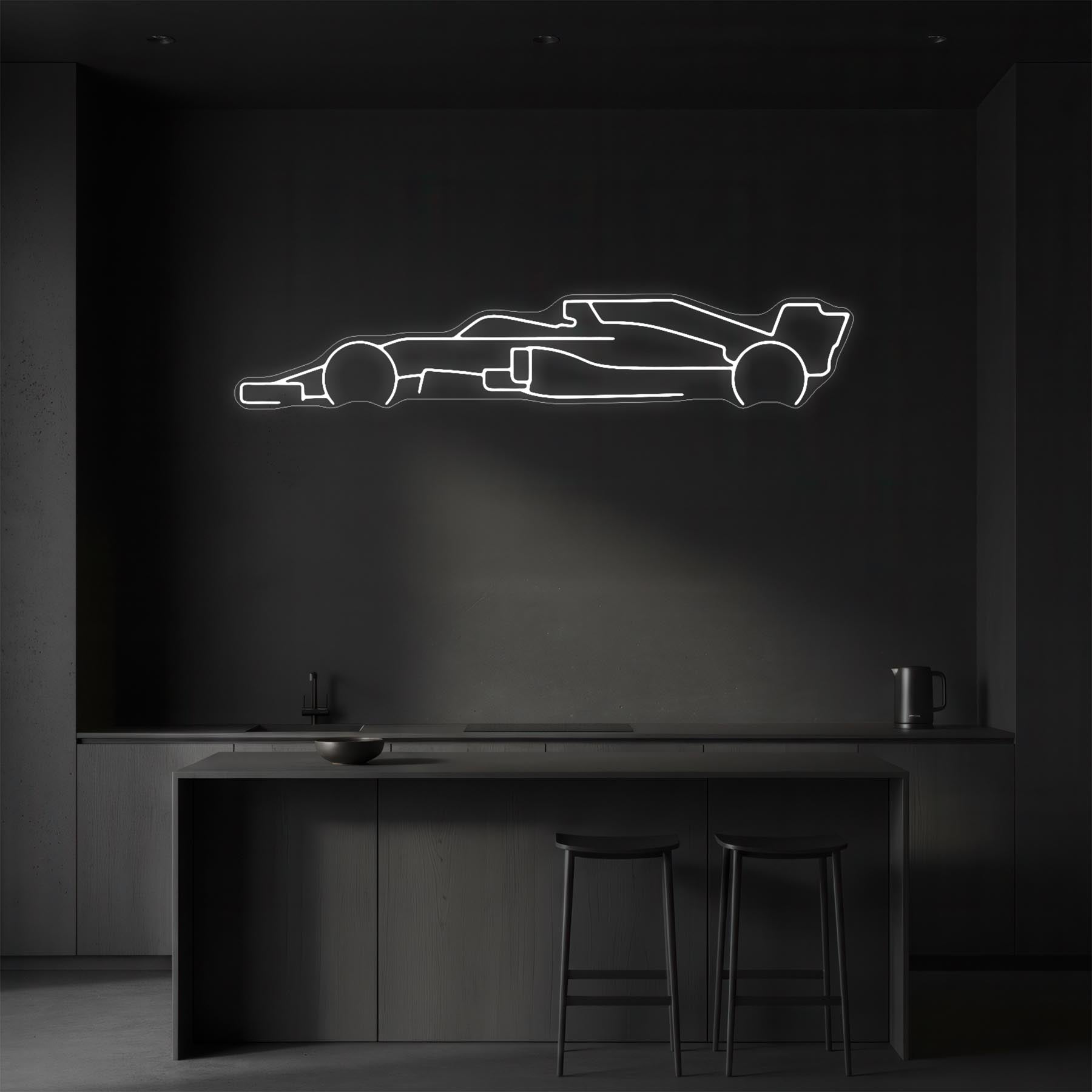 F1 2020 Neon Silhouette