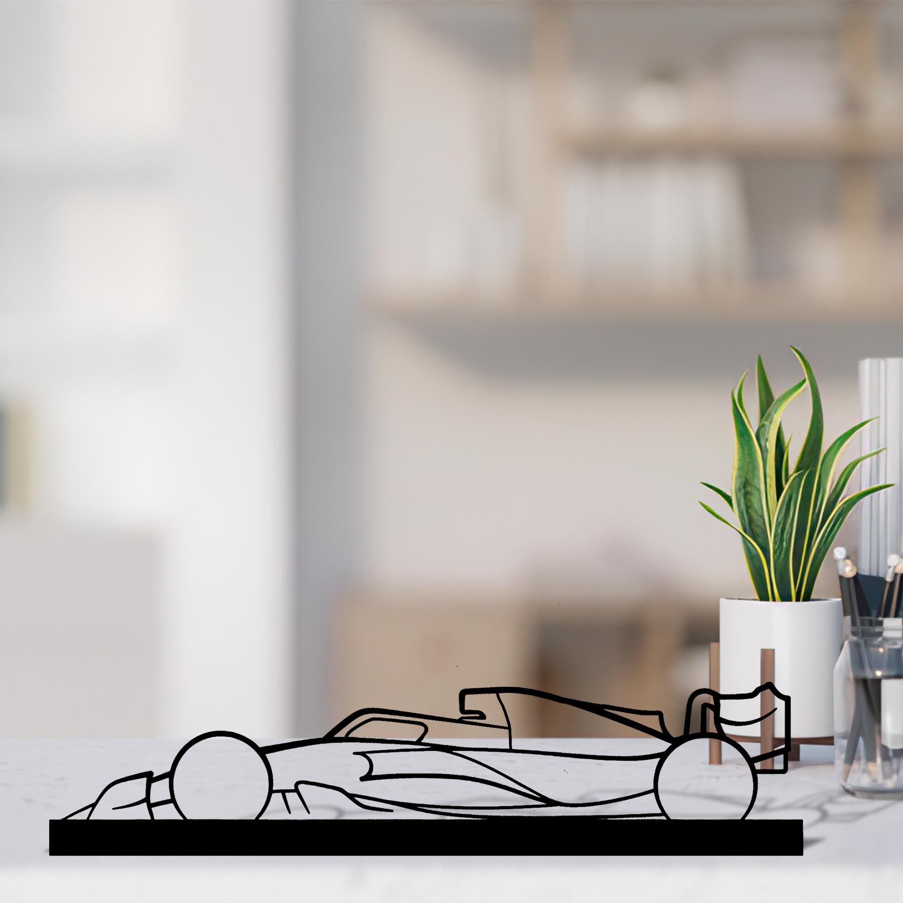 F1 2022-2023 Silhouette Metal Art Stand