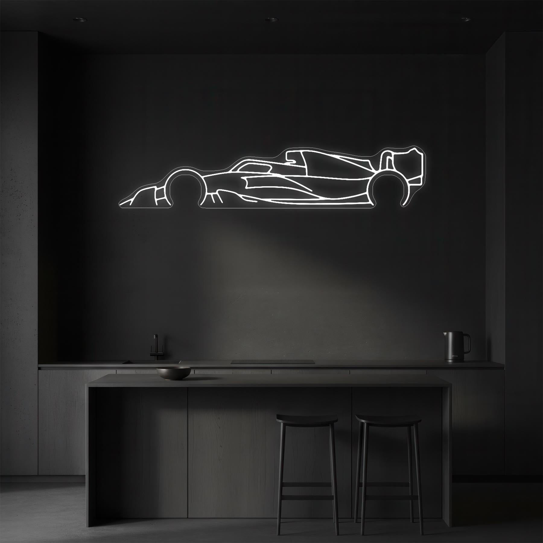 F1 2022 Neon Silhouette