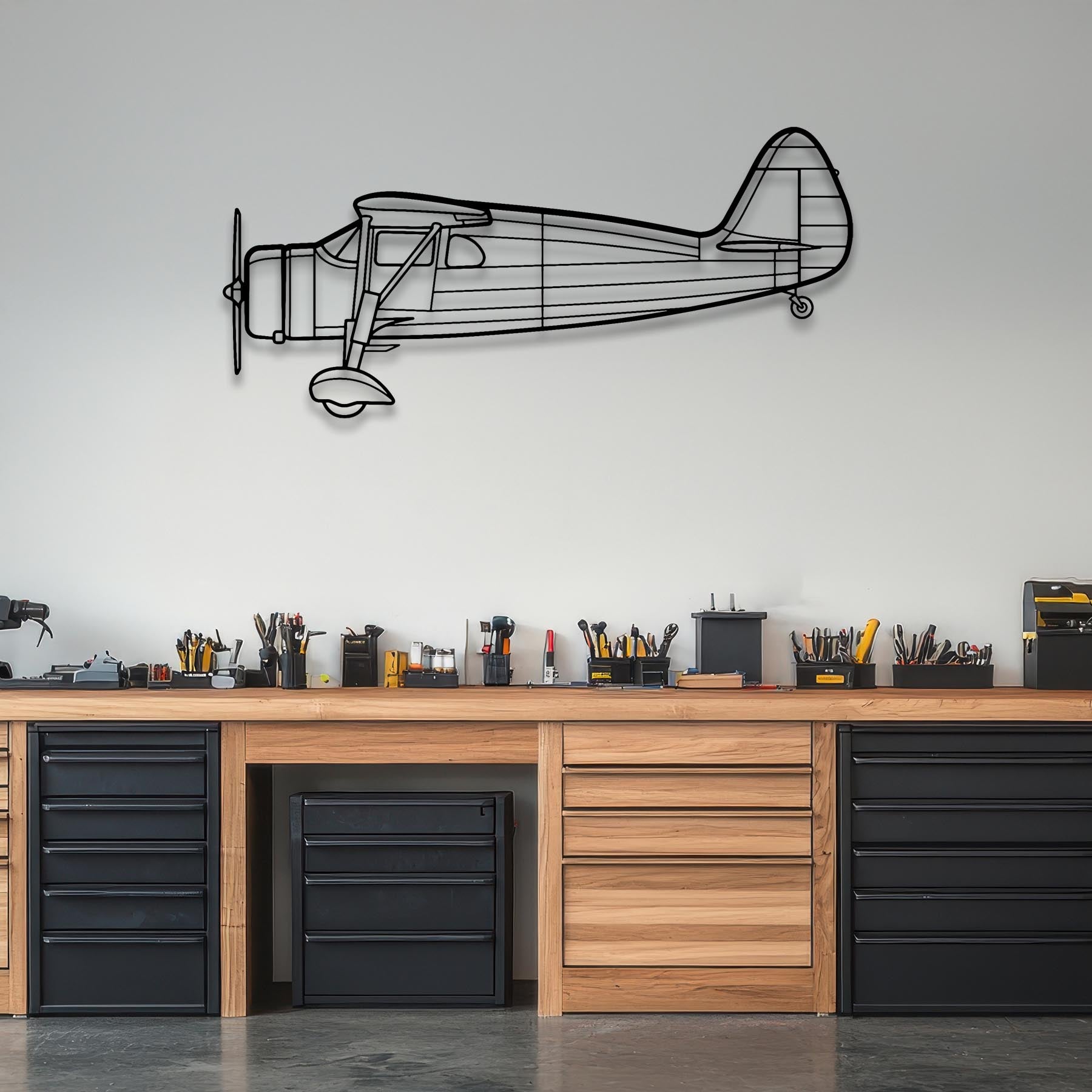 F24G 1937 Metal Aircraft Wall Art - NCP0326