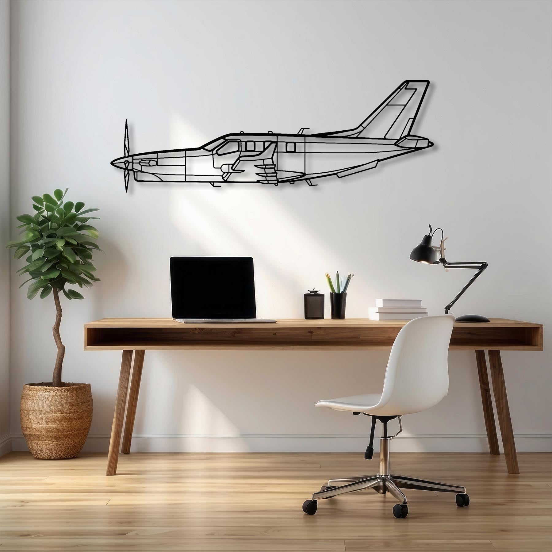 F4D Skyray Metal Aircraft Wall Art - NCP0475
