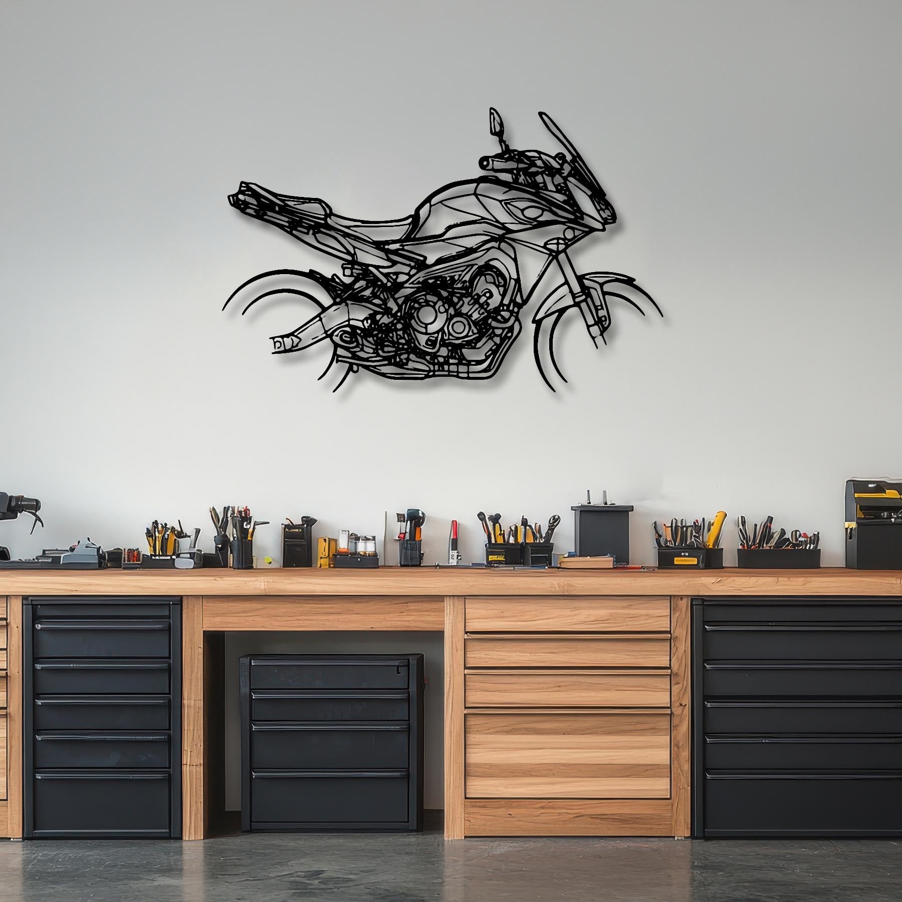 FJ 09 2015 Silhouette Metal Wall Art