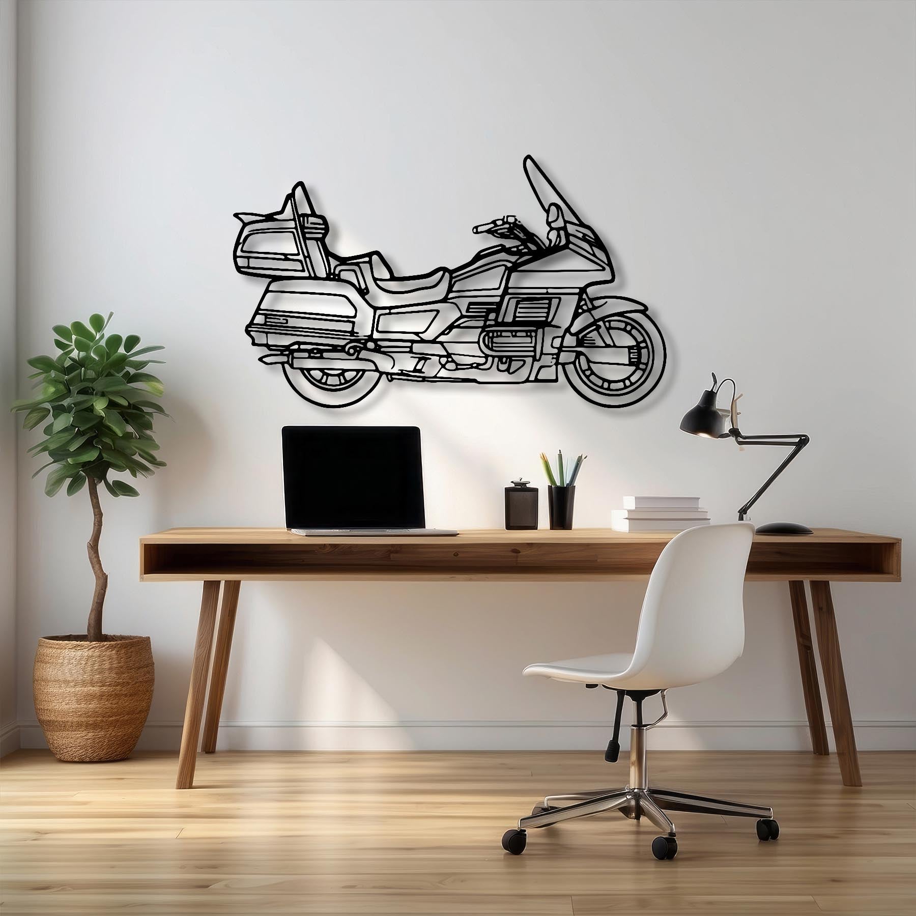 GL 1500 2008 Silhouette Metal Wall Art