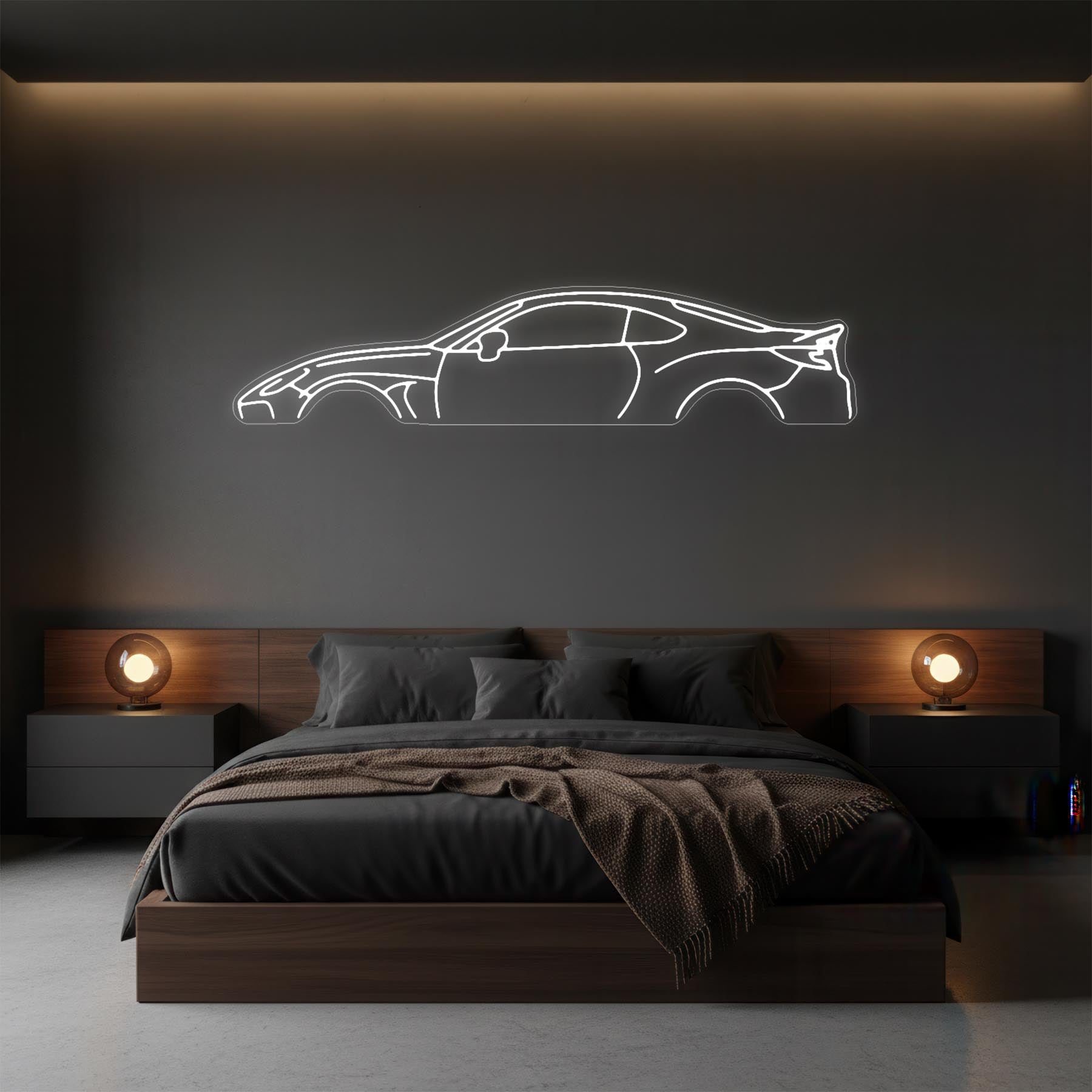 GR86 2023 Neon Silhouette