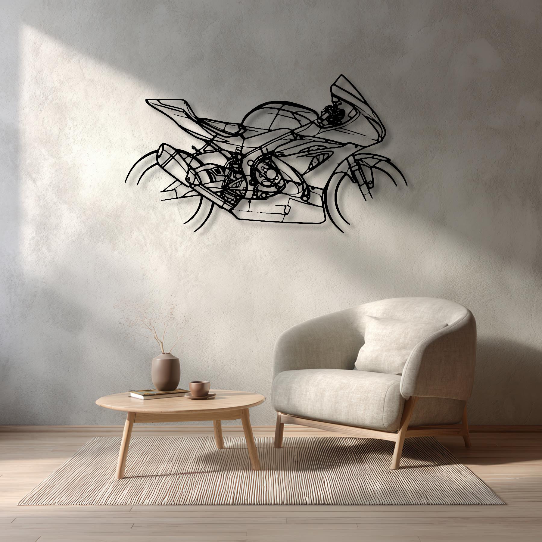GSXR 1000 2020 Silhouette Metal Wall Art