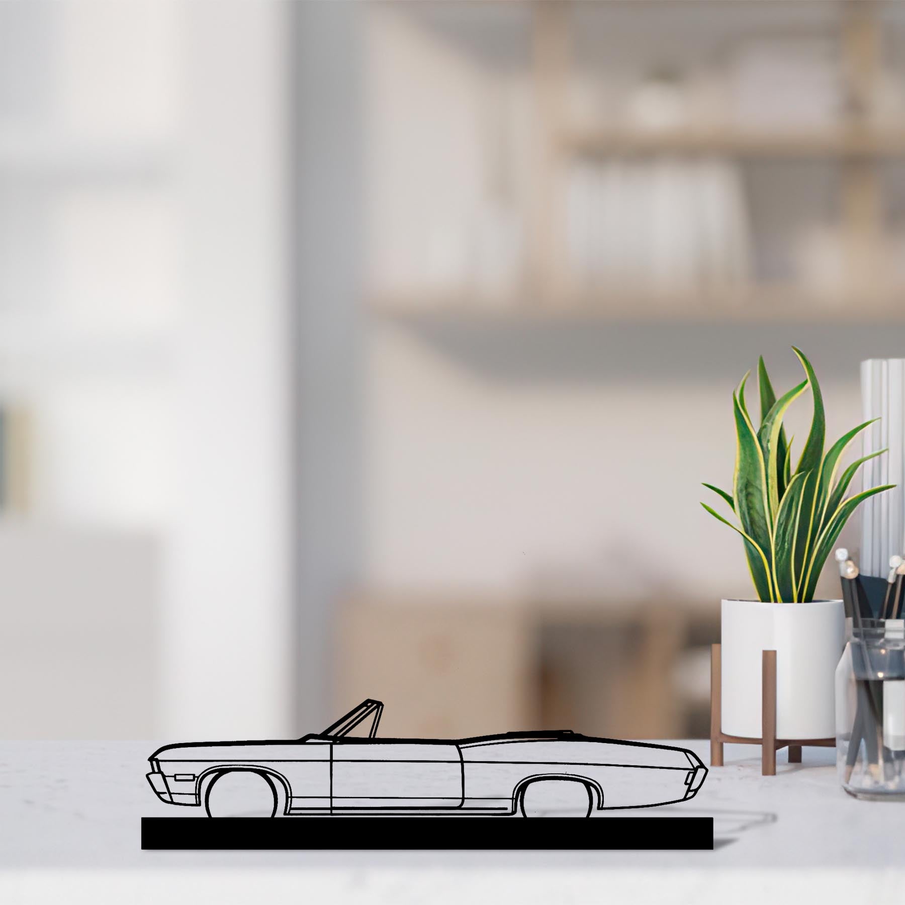 Impala 307 convertible Silhouette Metal Art Stand