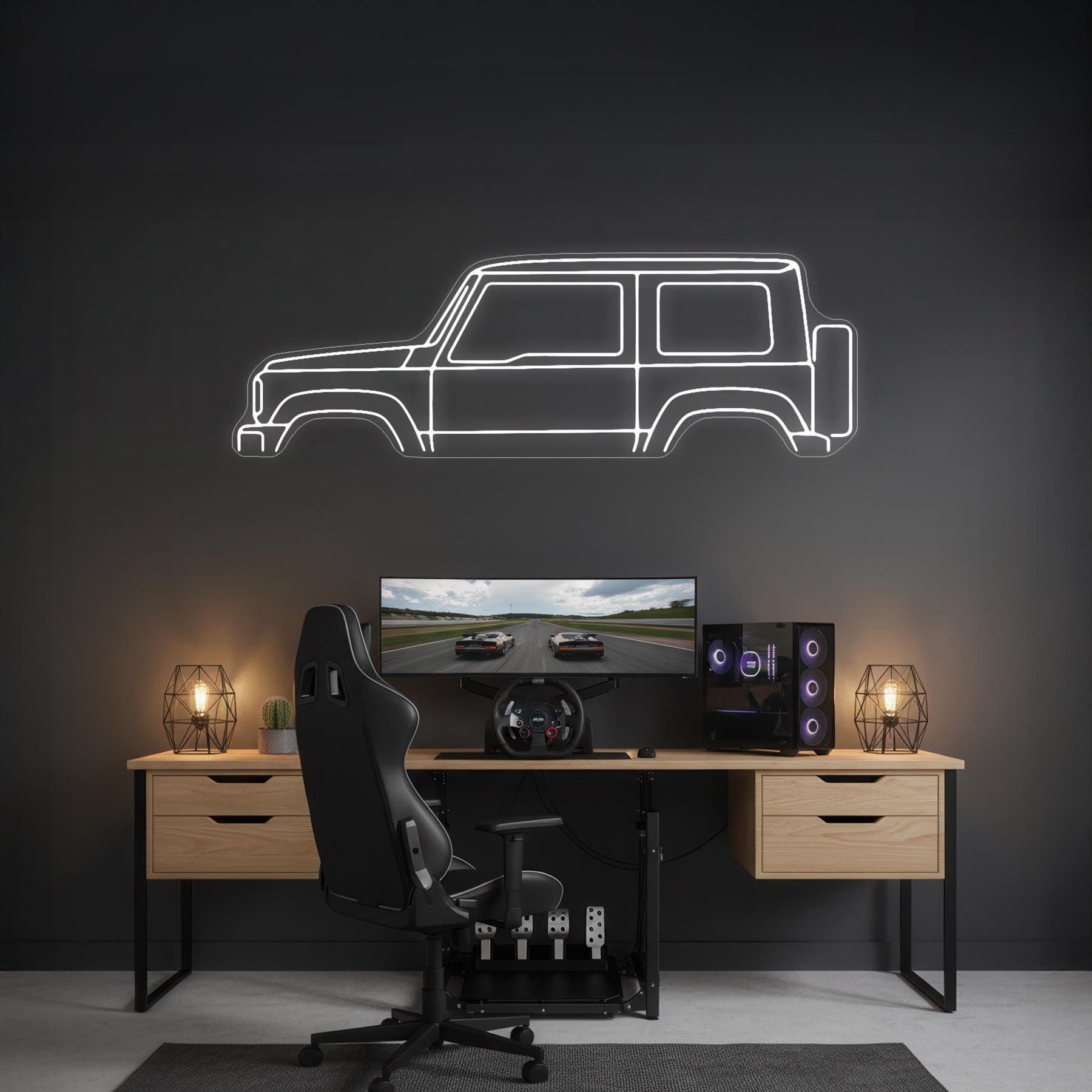 Jimny 2020 Neon Silhouette