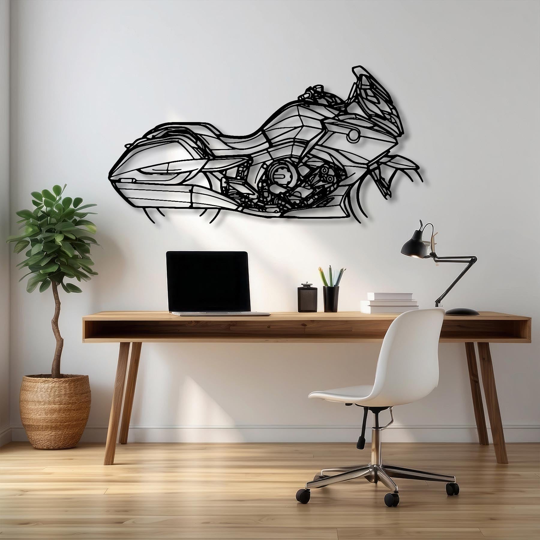 K1600B 2022 Silhouette Metal Wall Art