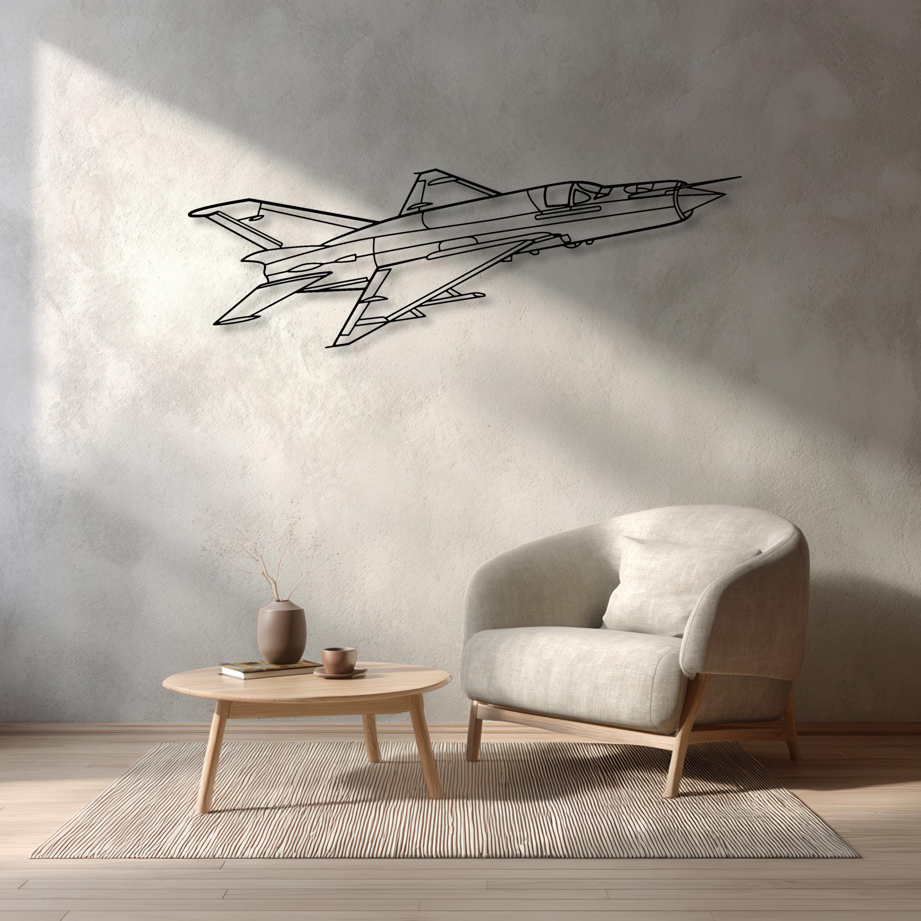 King Air 200 Front Metal Aircraft Wall Art - NCP0432