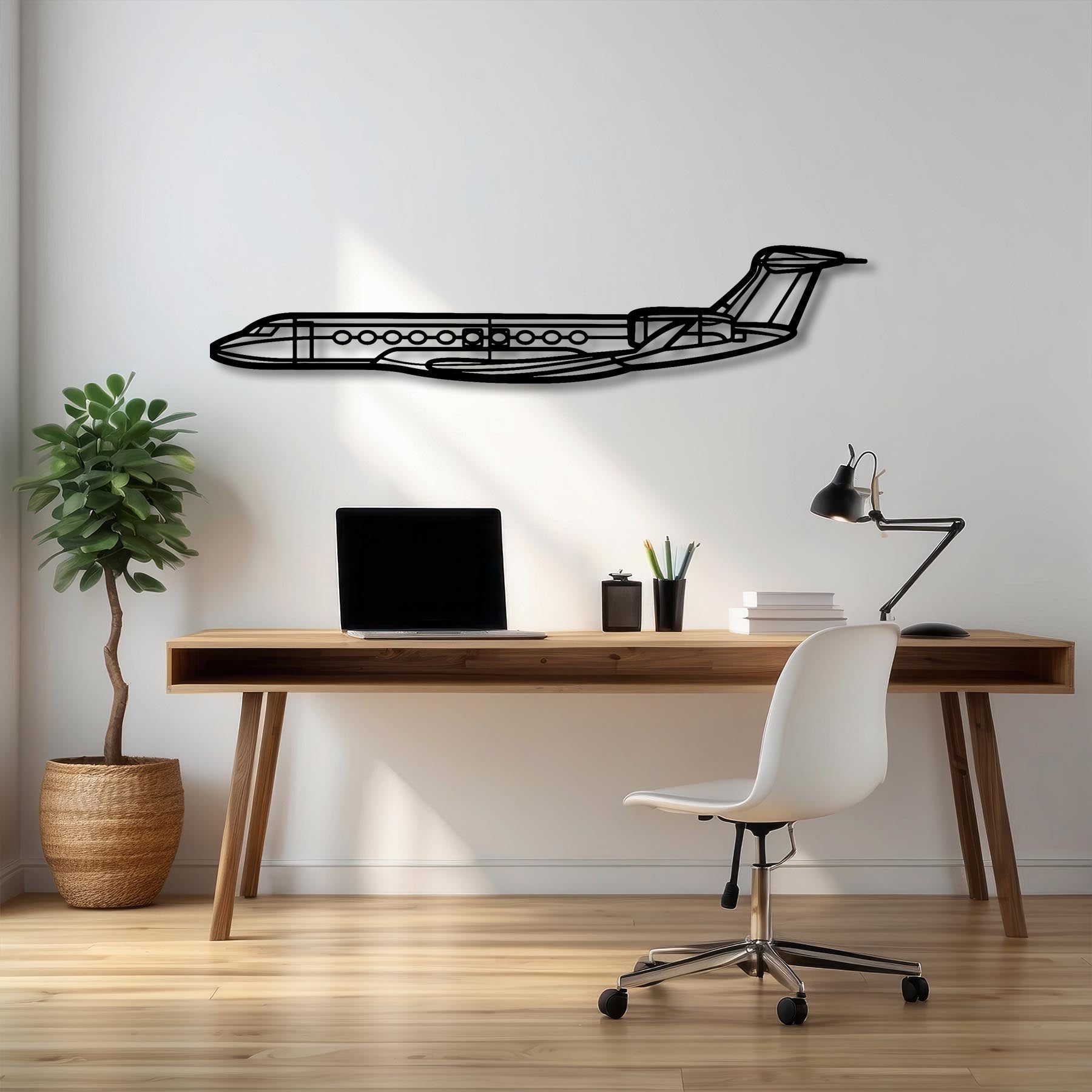 King Air 300 Angle Metal Aircraft Wall Art - NCP0387