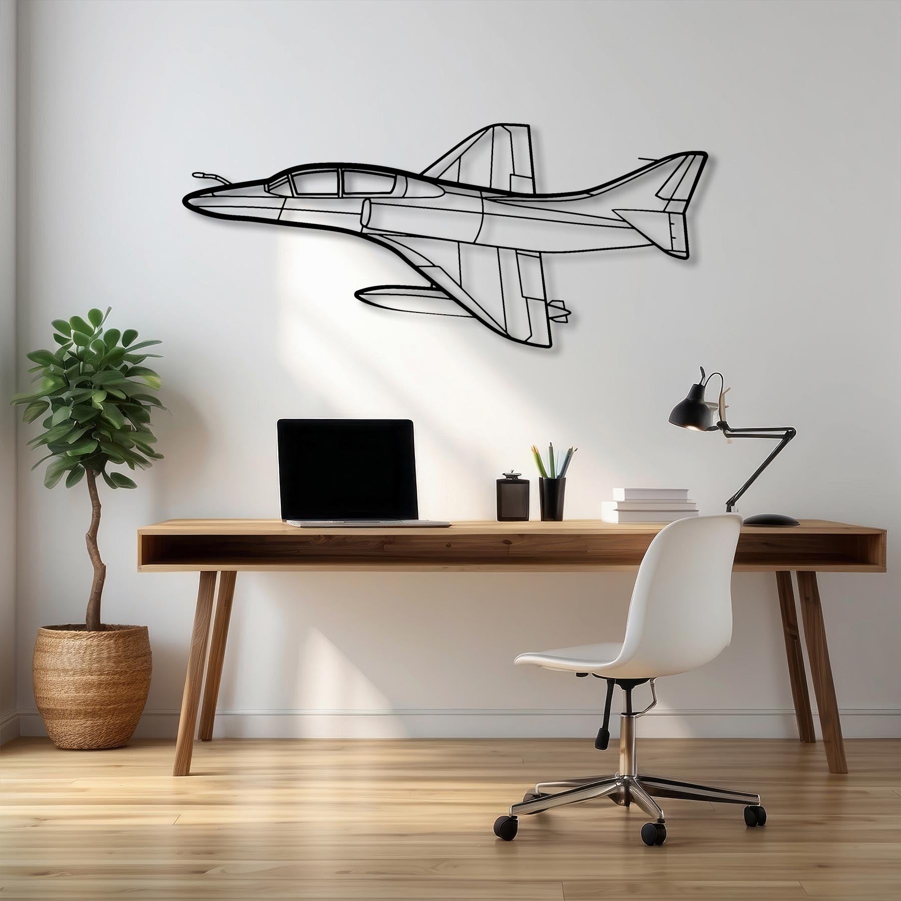 King Air C90A Metal Aircraft Wall Art - NCP0287