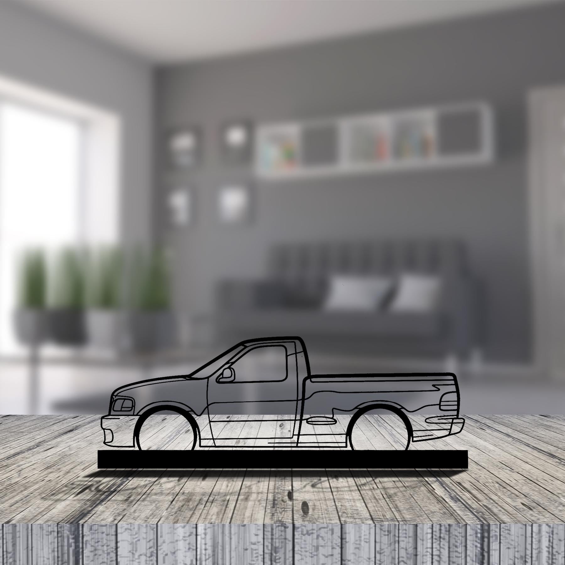 Lightning SV F150 2004 Silhouette Metal Art Stand