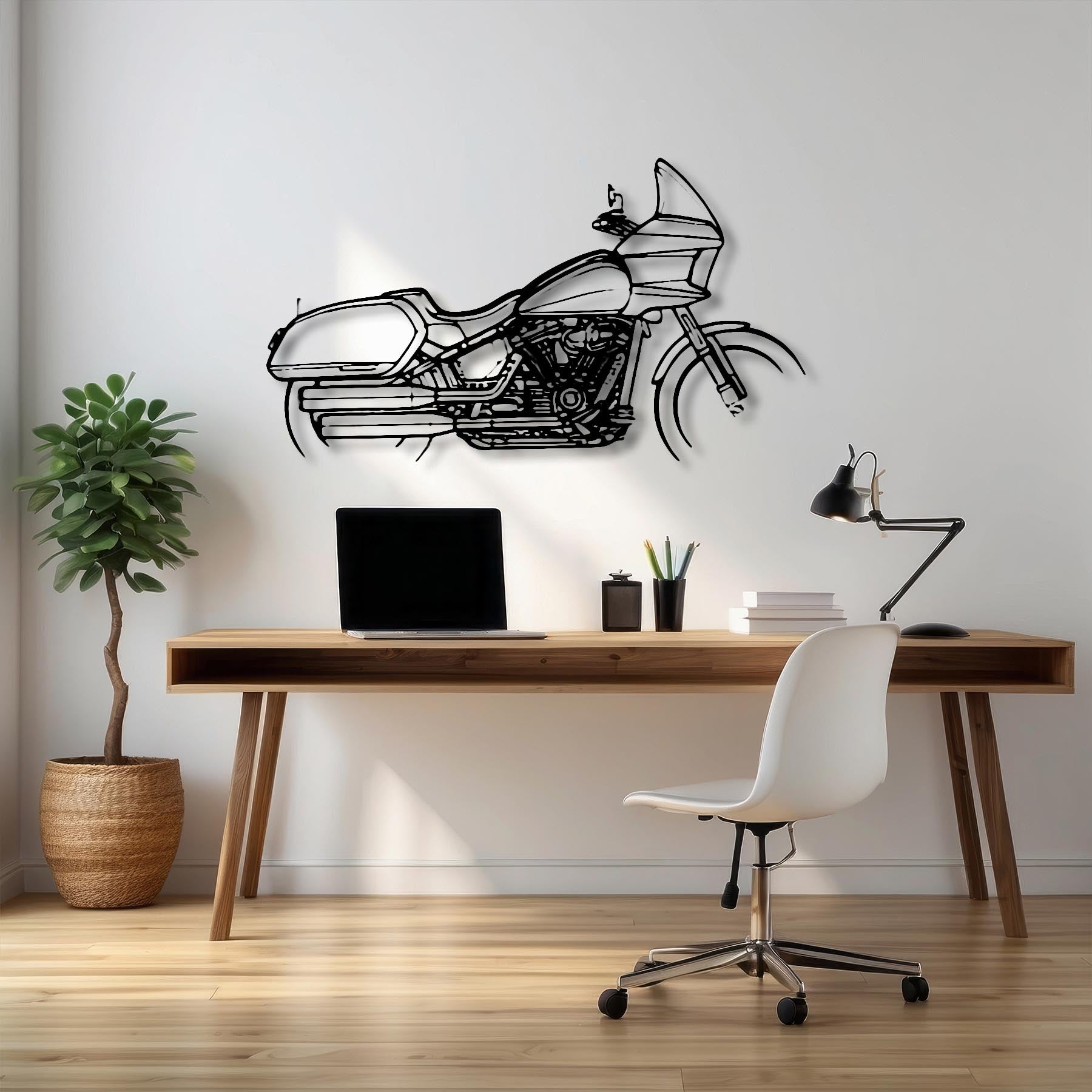 Low Rider ST 2023 Silhouette Metal Wall Art