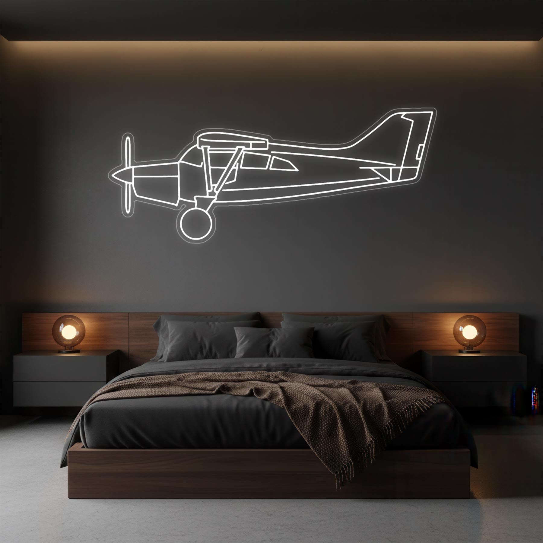 M-7 235 1989 Neon Silhouette