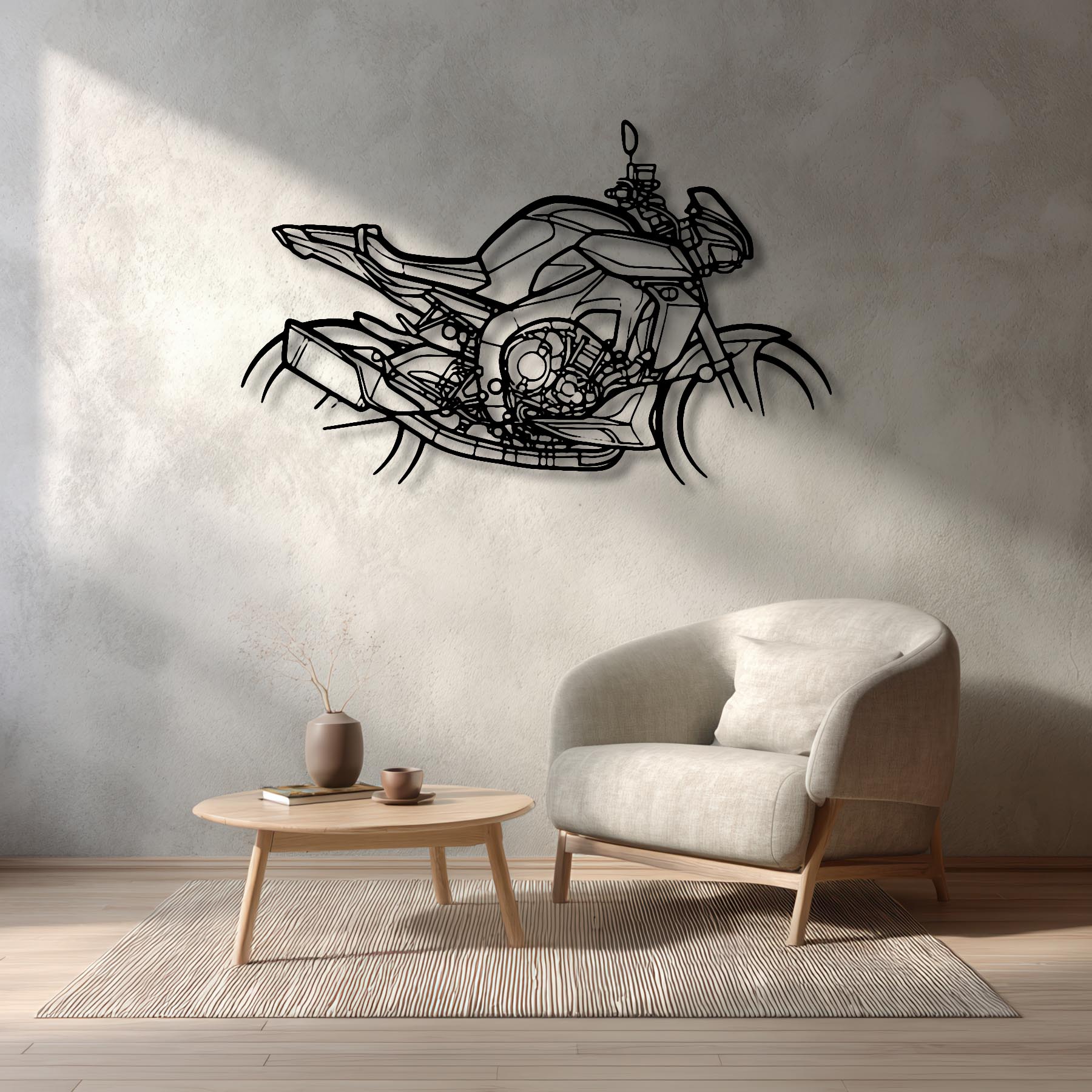 MT10 SP 2022 Silhouette Metal Wall Art