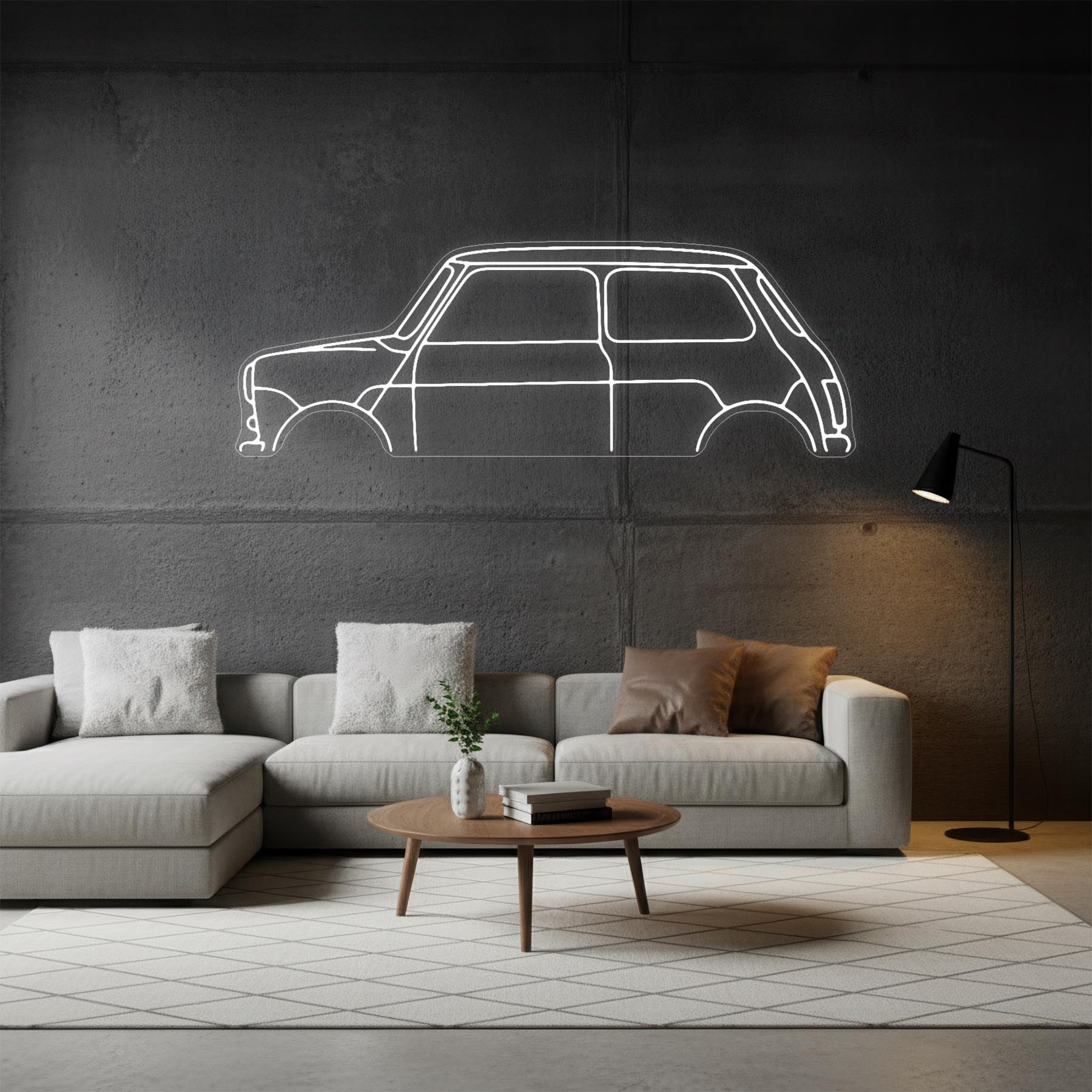 Mini Neon Silhouette