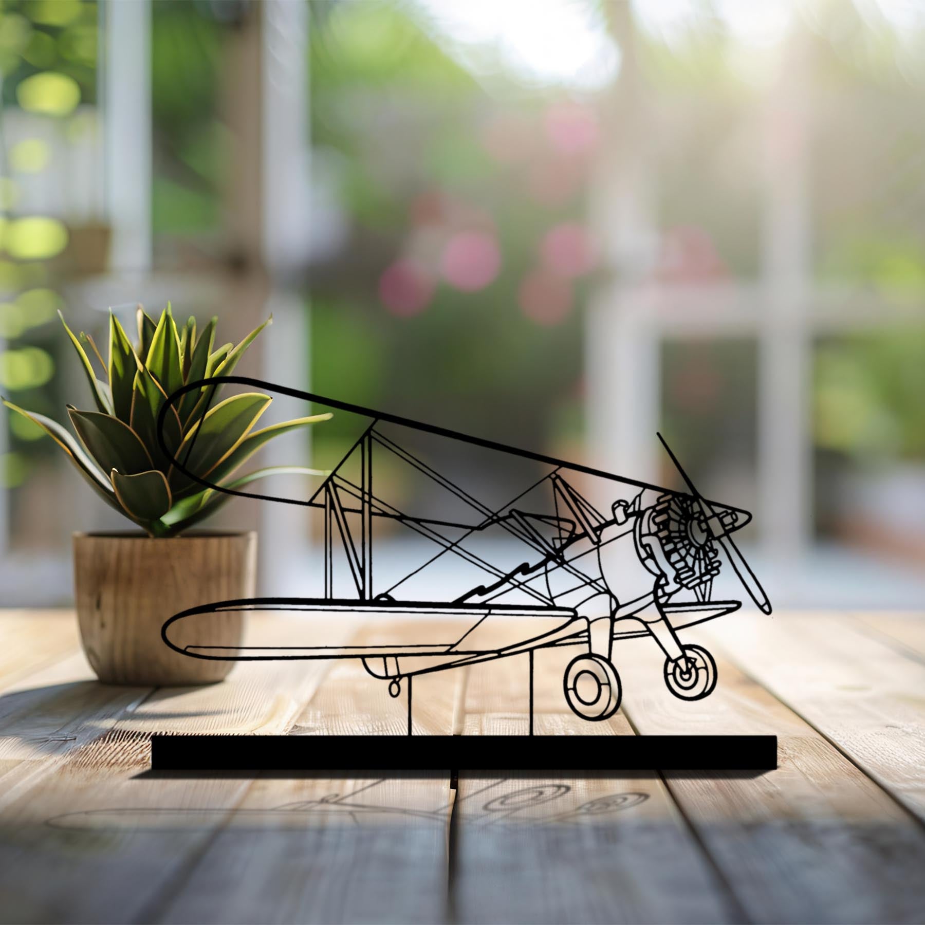 Model 75 Silhouette Metal Art Stand