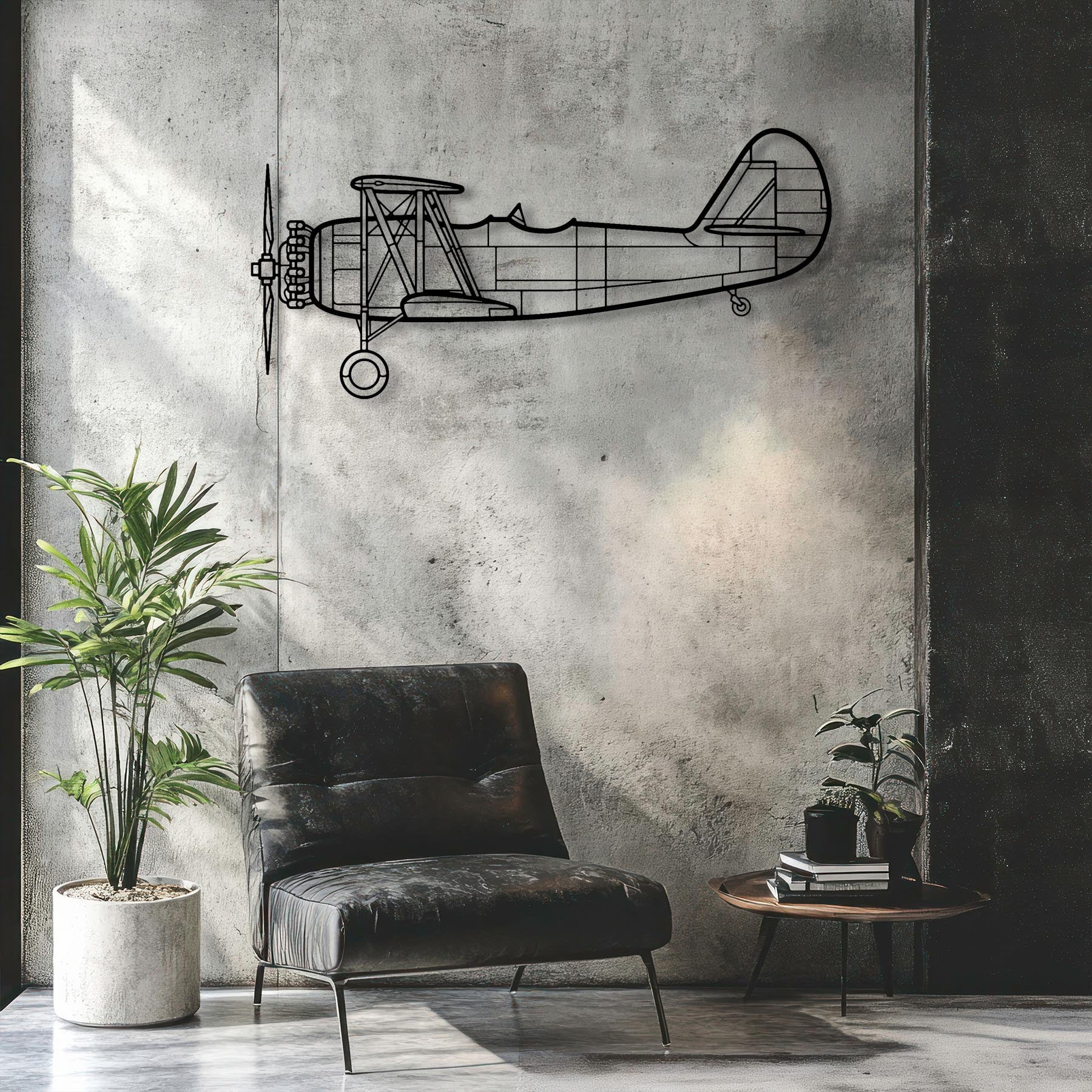 N3N-3 Metal Aircraft Wall Art - NCP0337