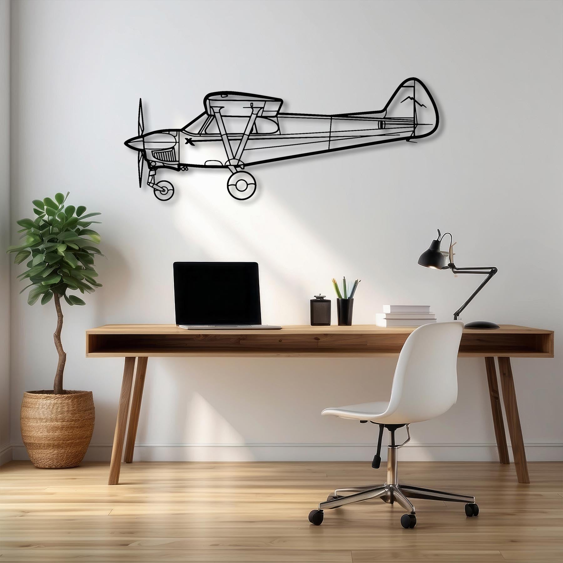 NXCUB Metal Aircraft Wall Art - NCP0338