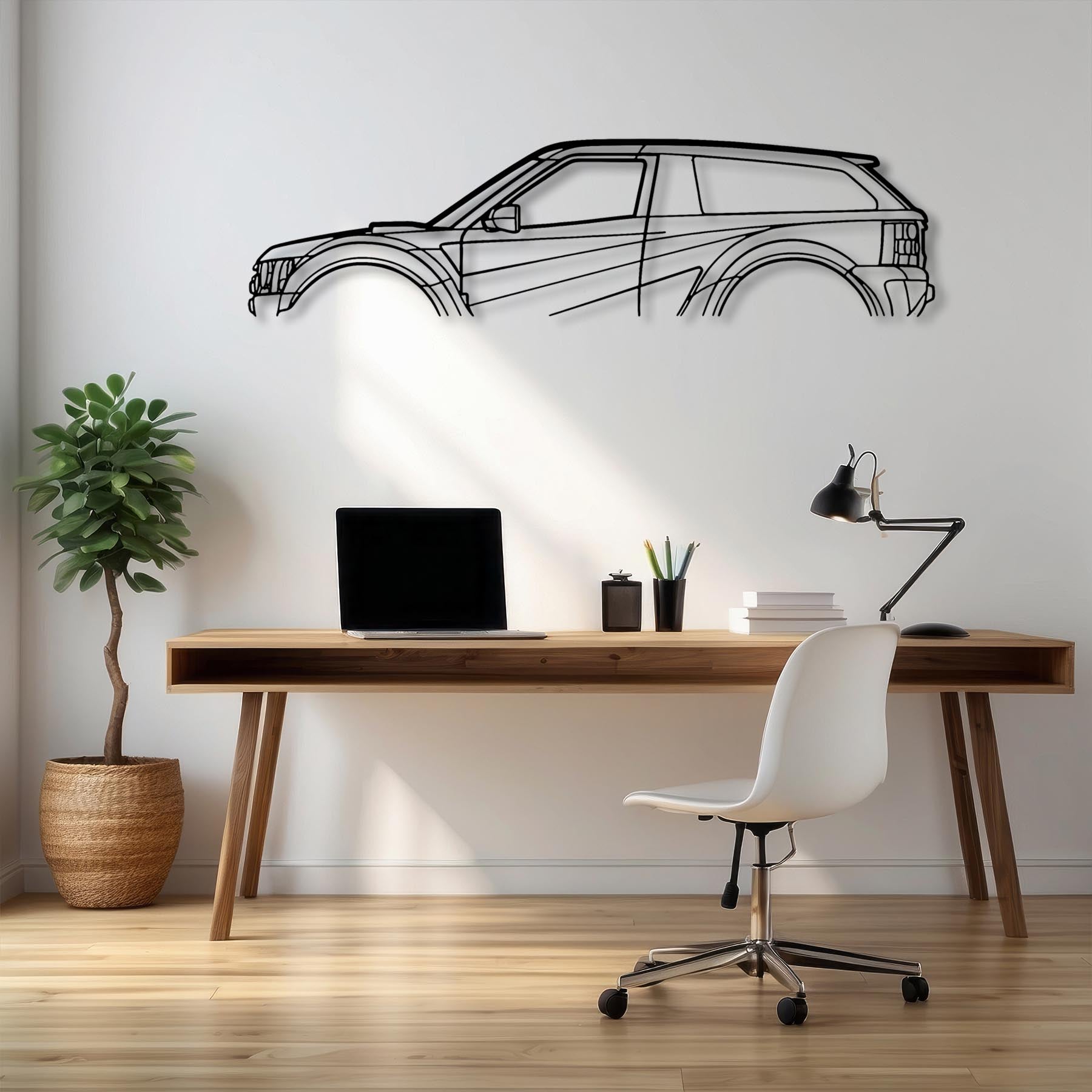 Nemesis 2007 Classic Silhouette Metal Wall Art