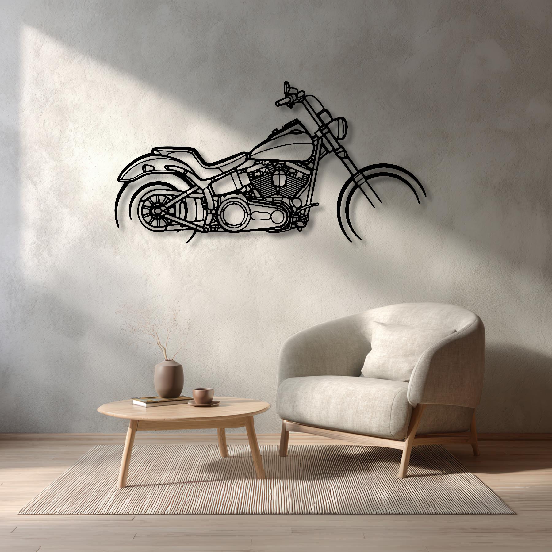 Night Train 2006 Silhouette Metal Wall Art