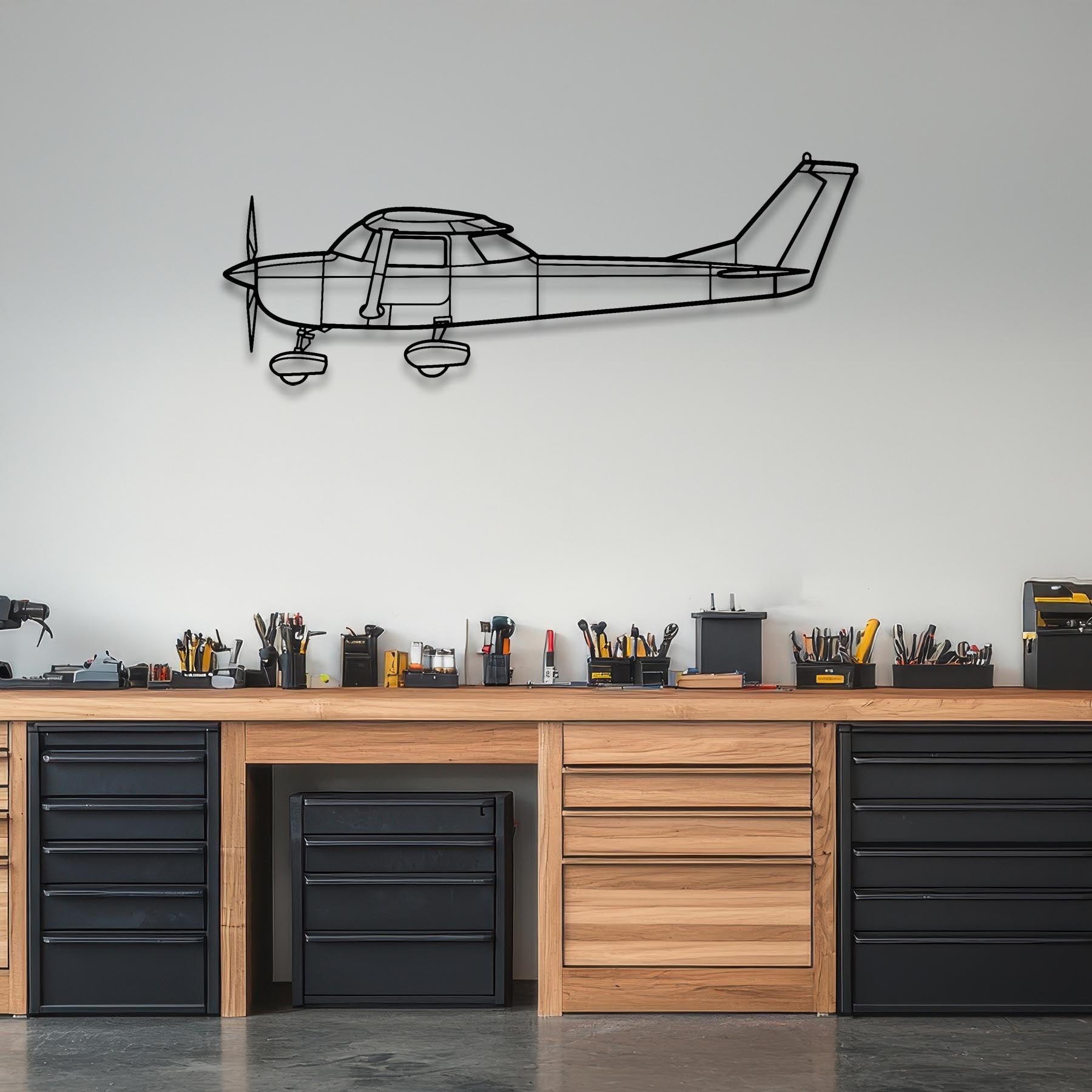 P-47D Metal Aircraft Wall Art - NCP0110