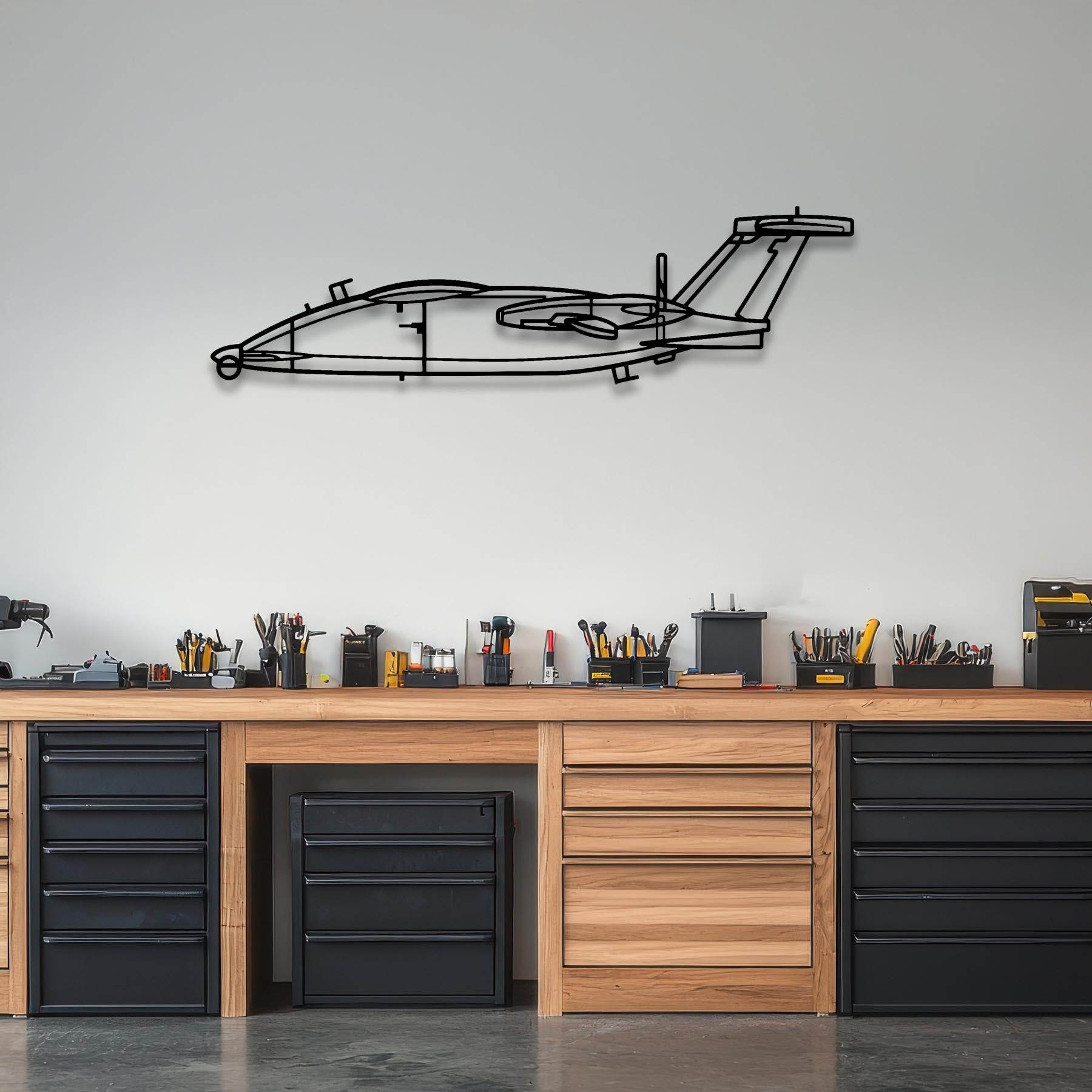 P.1HH HammerHead Metal Aircraft Wall Art - NCP0592