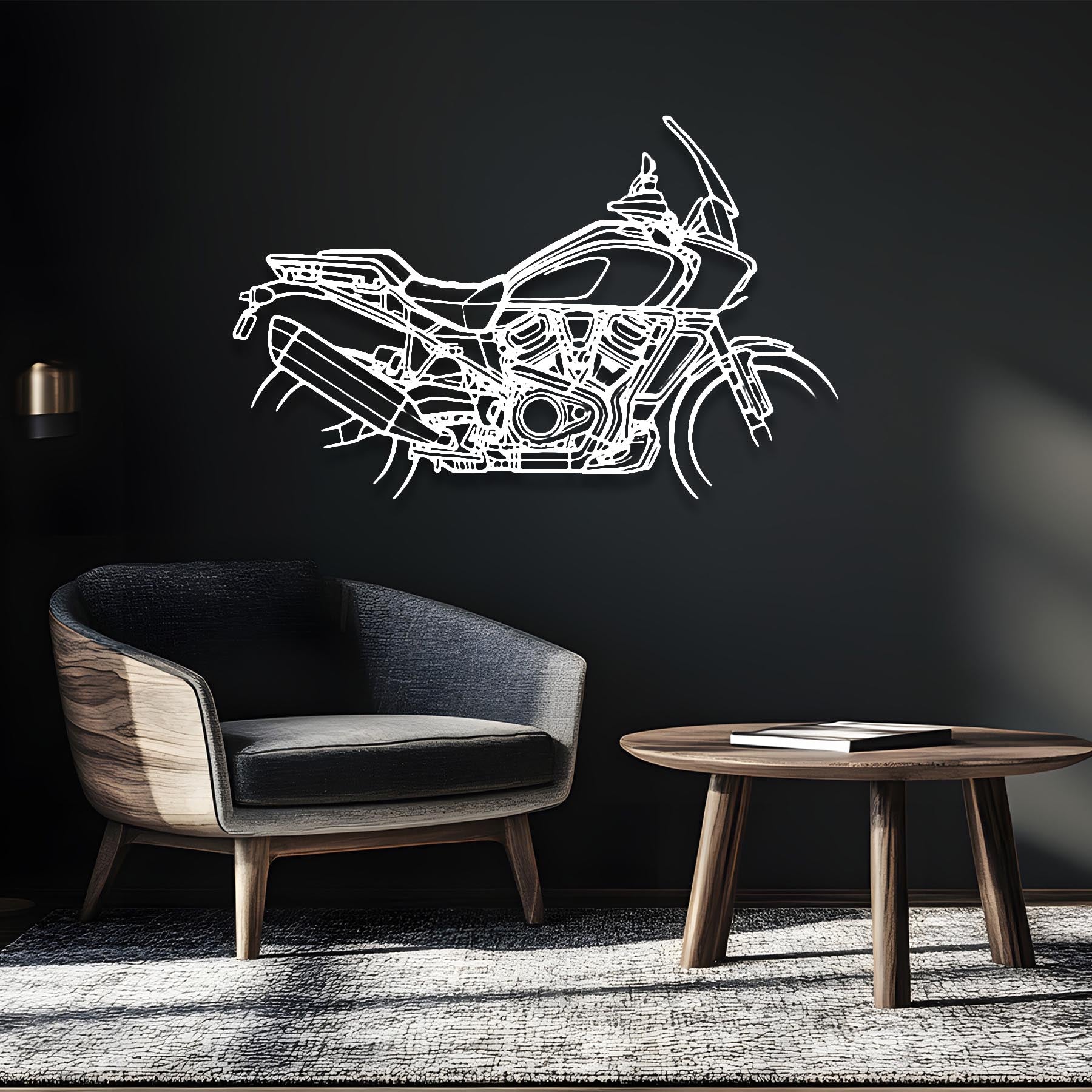 Pan America 2022 Silhouette Metal Wall Art