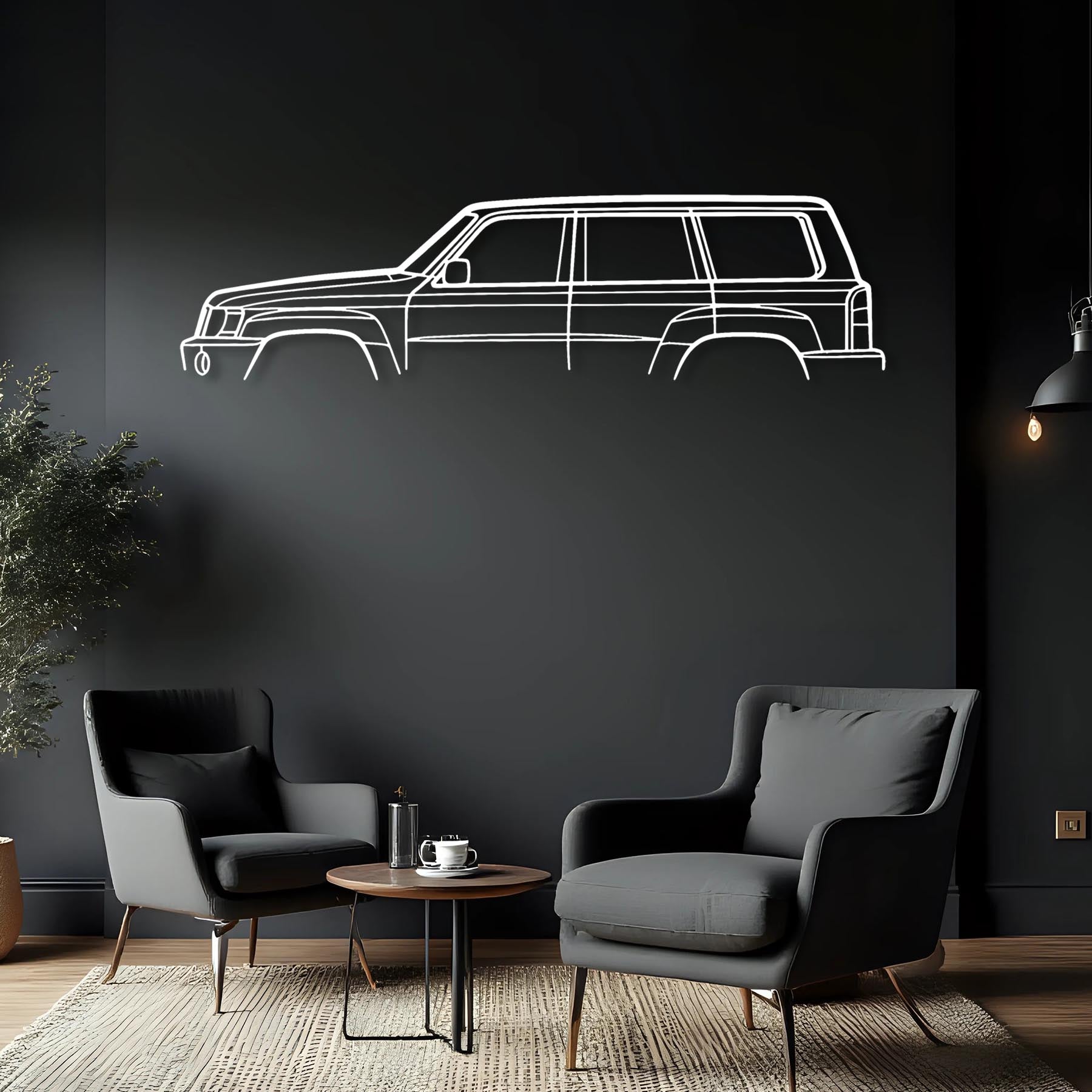 Patrol Super Safari Classic Silhouette Metal Wall Art