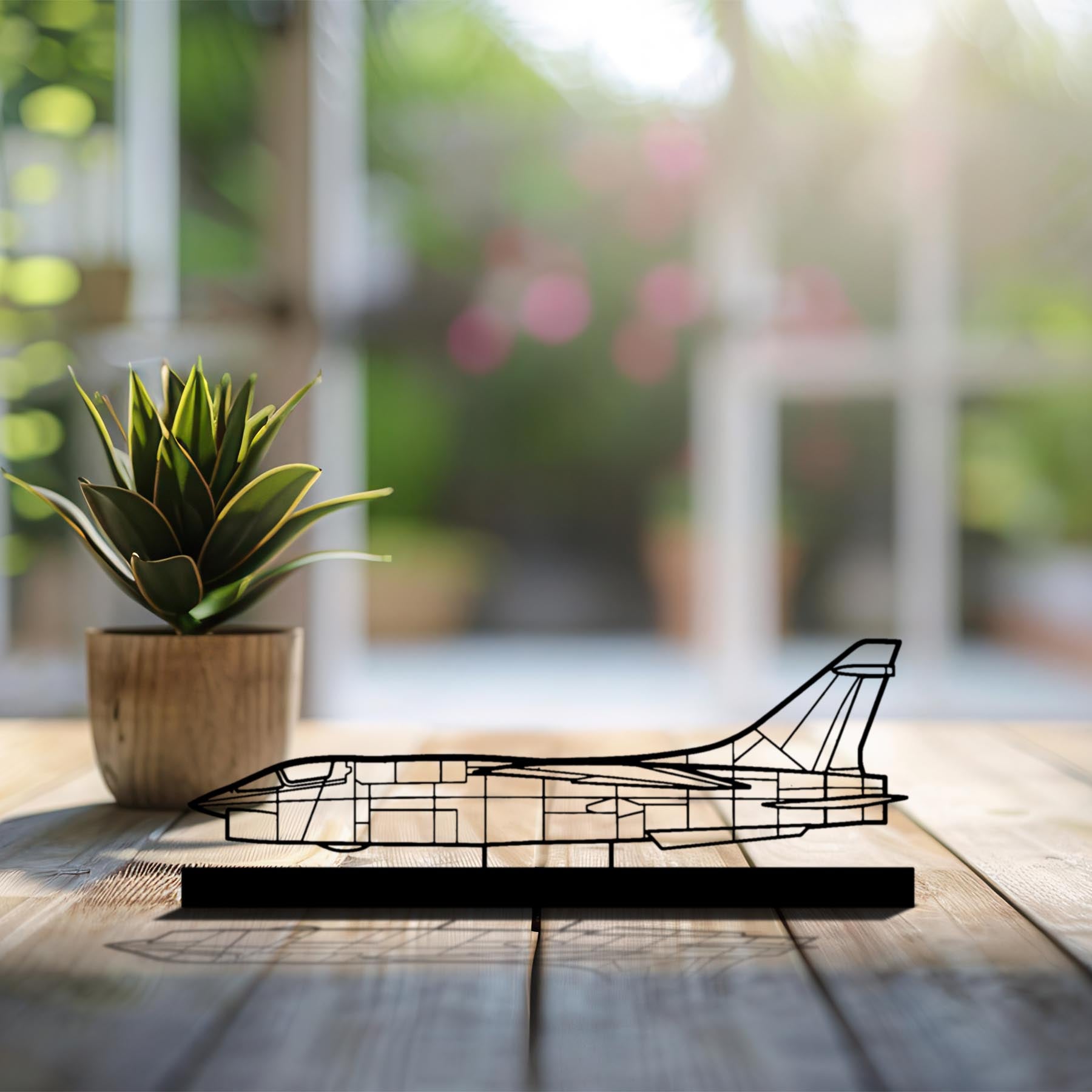 RF-8G Silhouette Metal Art Stand