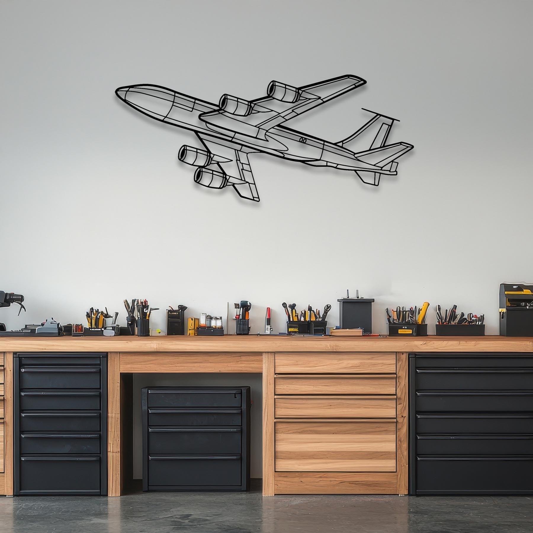 RV-10 Angle Metal Aircraft Wall Art - NCP0442