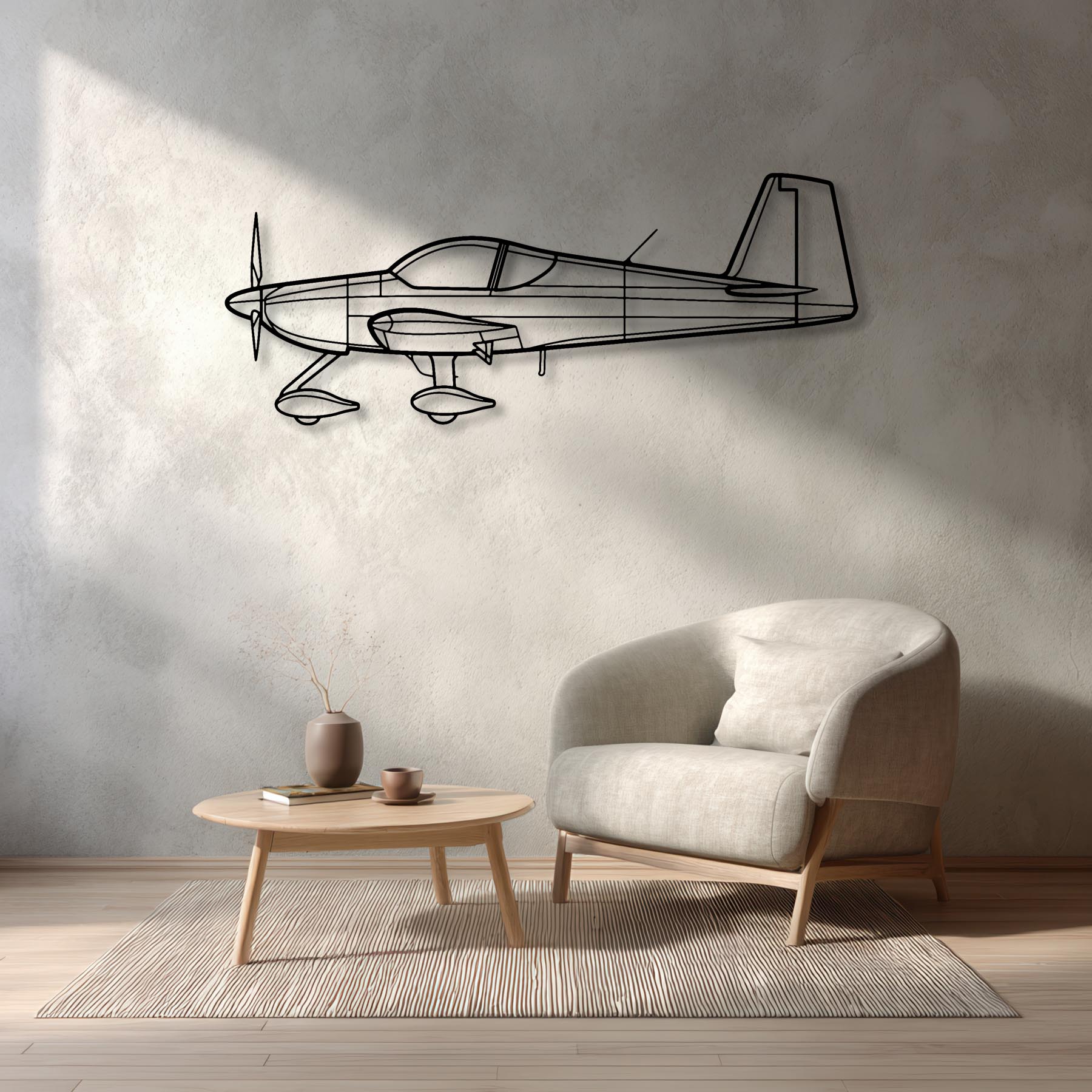 RV-14A Metal Aircraft Wall Art - NCP0246