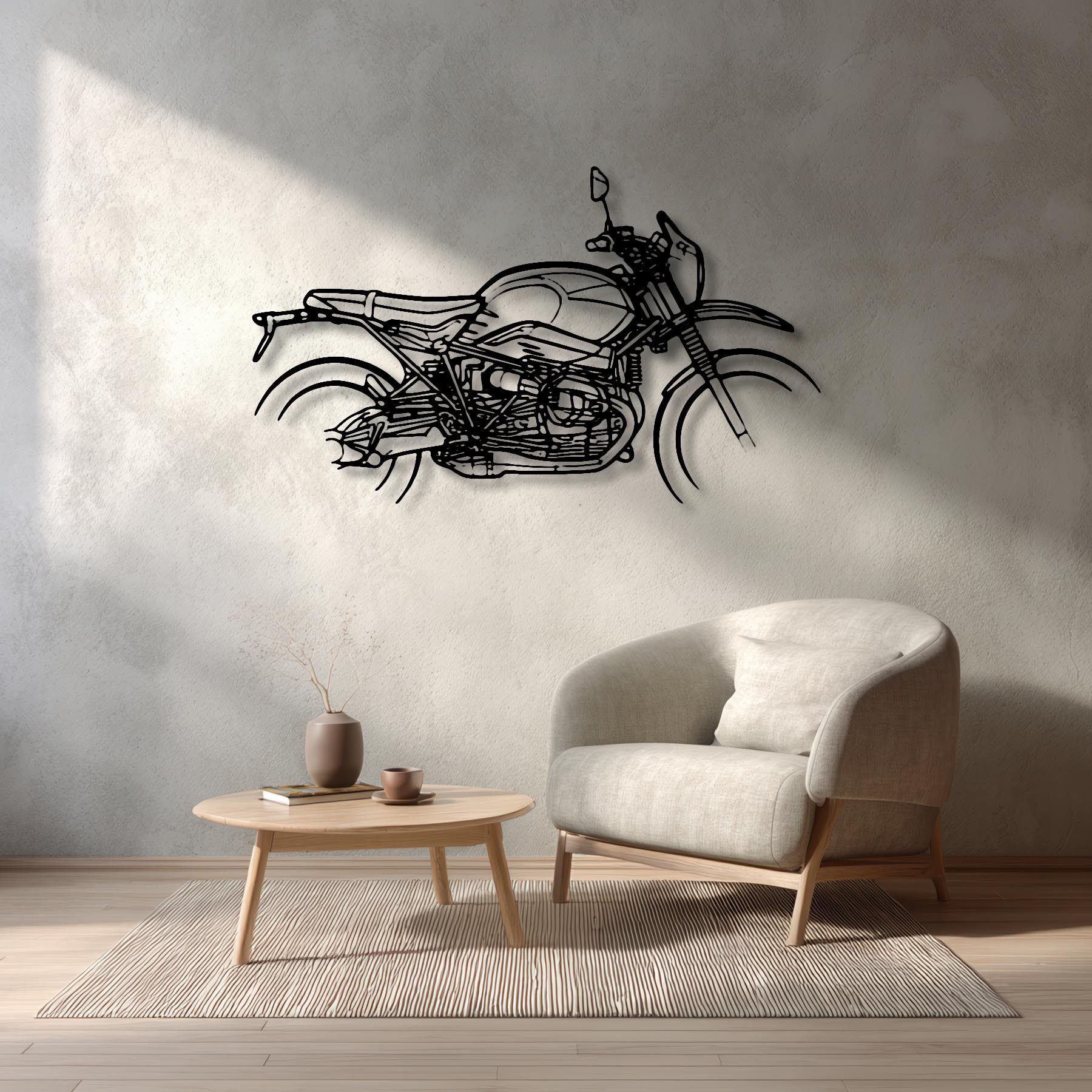 R Nine T Urban 2017 Silhouette Metal Wall Art