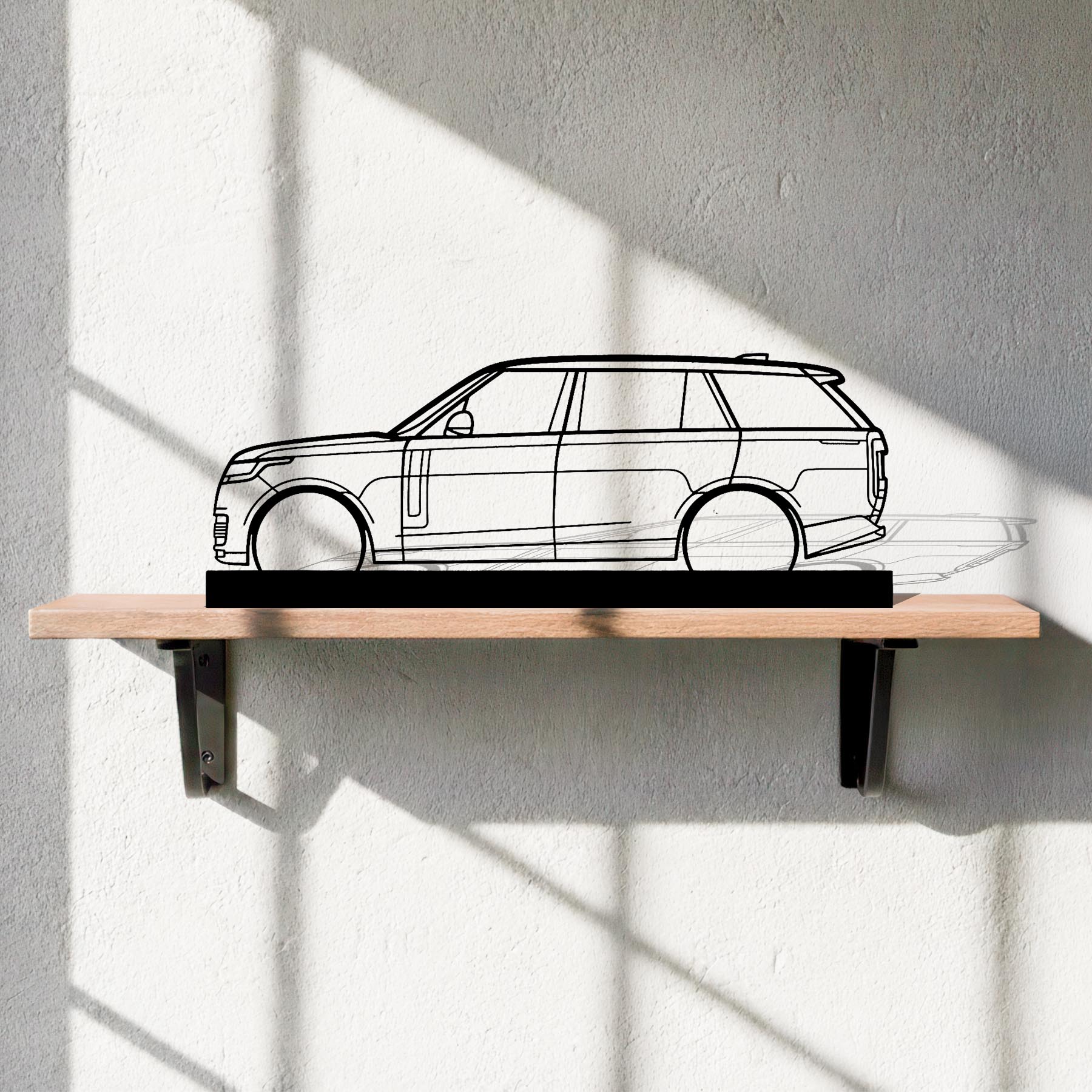 Range Rover 2023 Silhouette Metal Art Stand