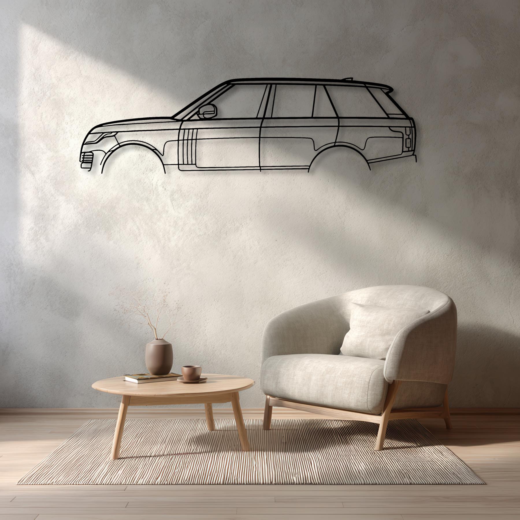 Range Vogue - 2021 Classic Silhouette Metal Wall Art