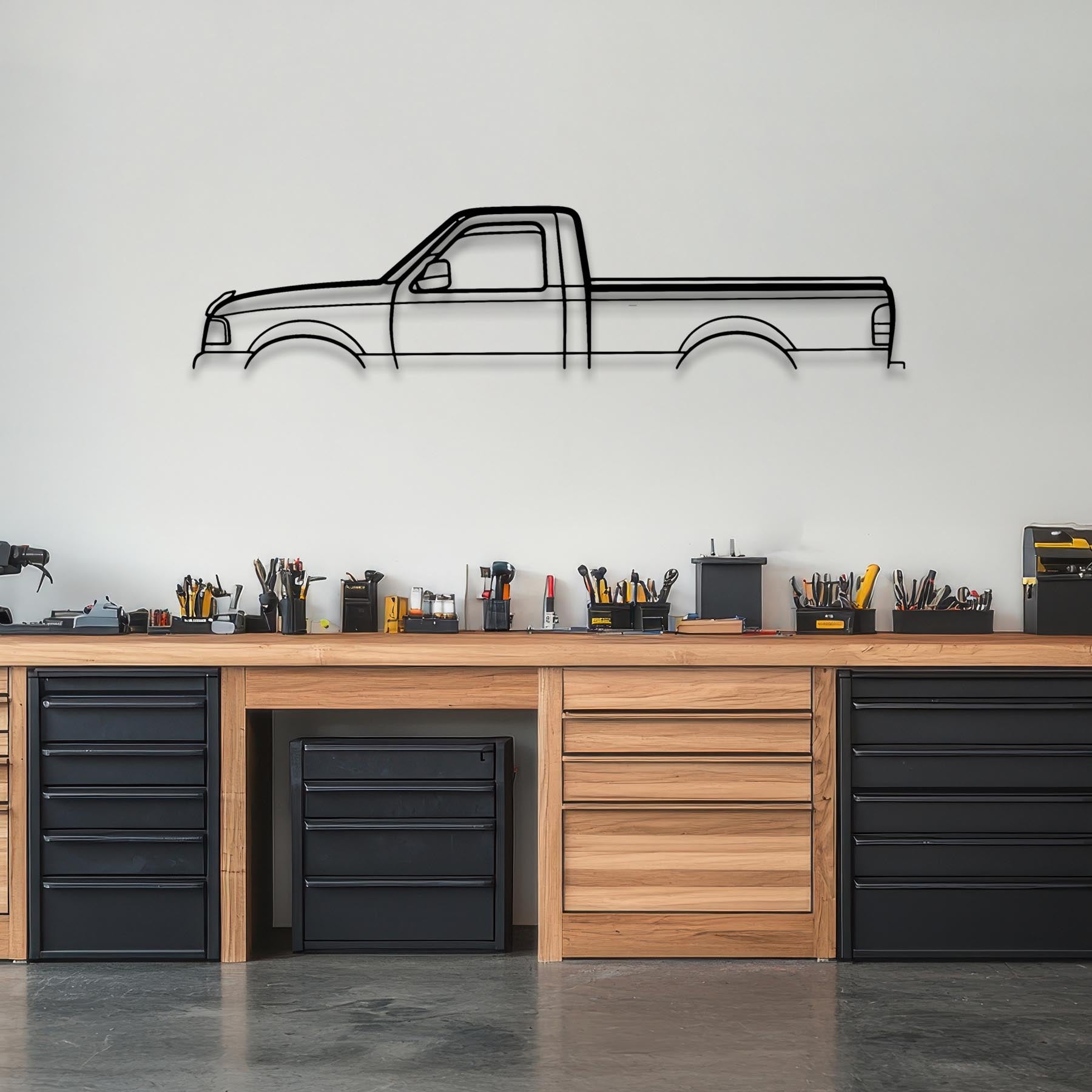 Ranger 1994 Classic Silhouette Metal Wall Art