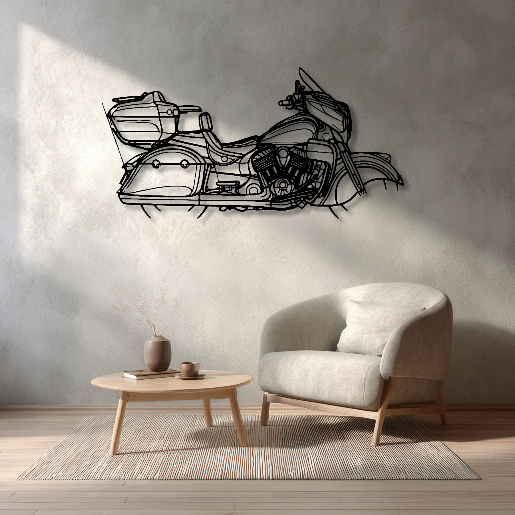 Roadmaster 2021 Silhouette Metal Wall Art