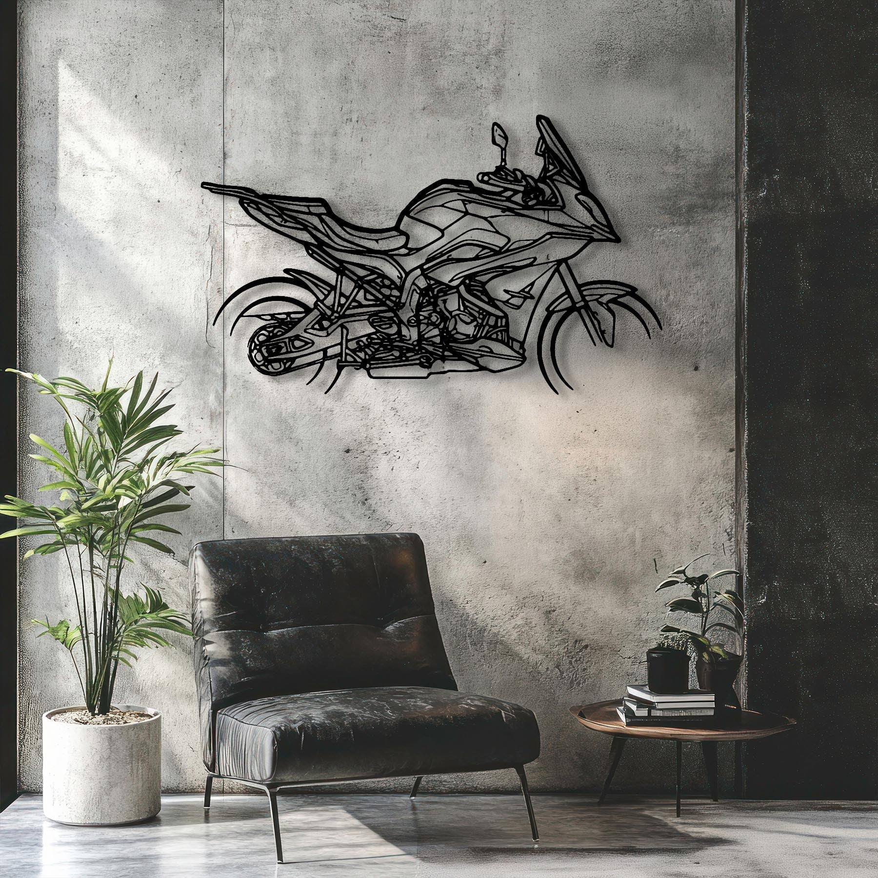 S1000 XR 2019 Silhouette Metal Wall Art