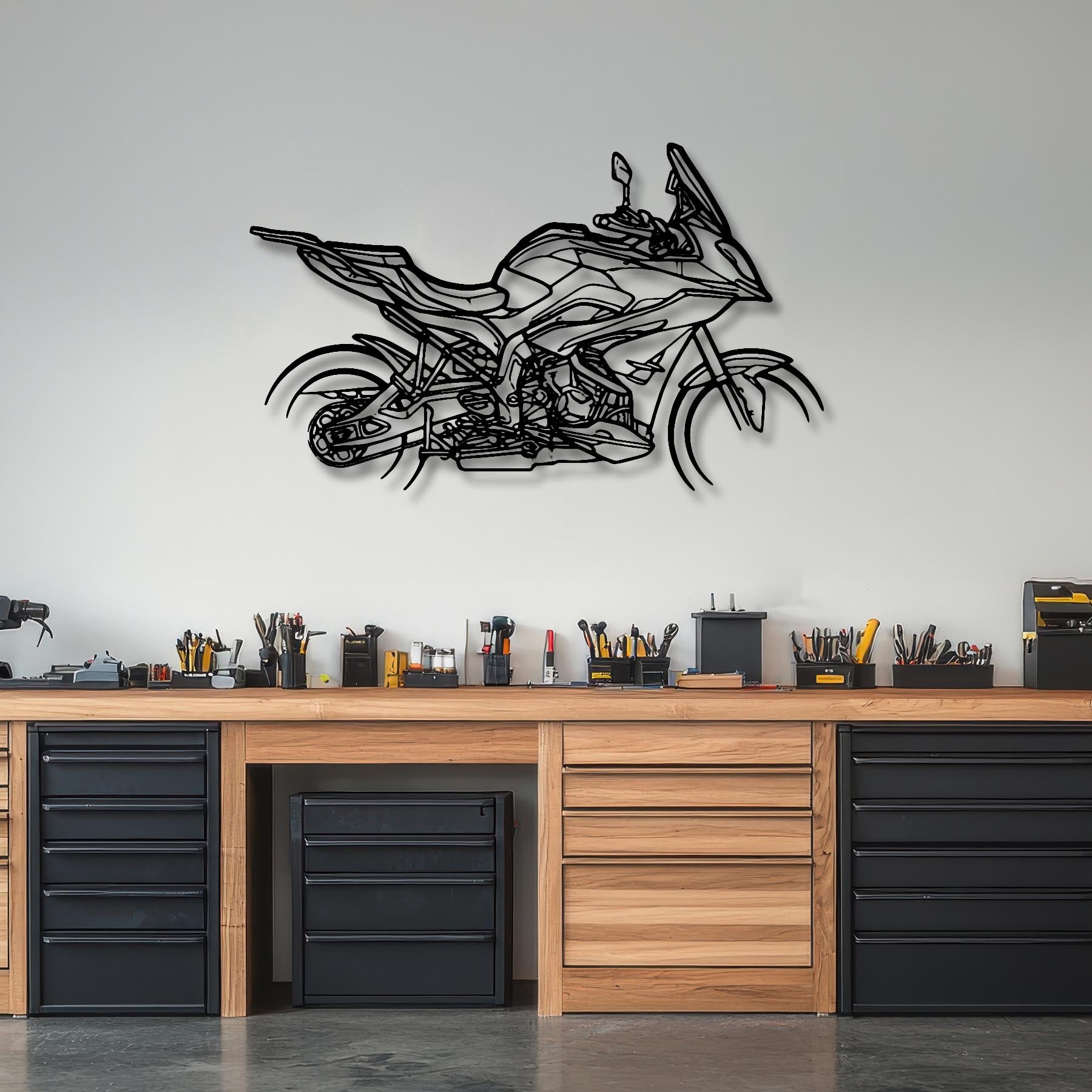 S1000 XR 2019 Silhouette Metal Wall Art