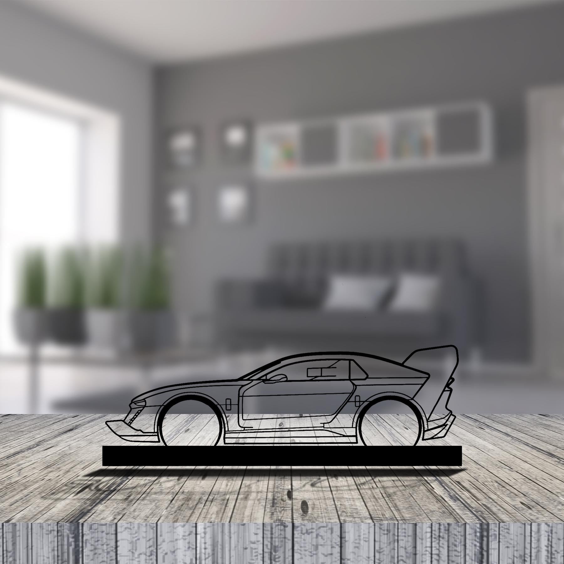 S1 TRON Silhouette Metal Art Stand