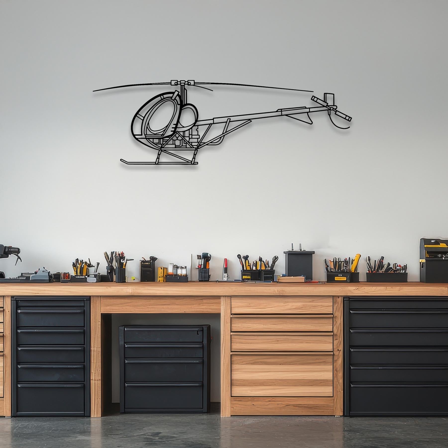 S300 Metal Aircraft Wall Art - NCP0394