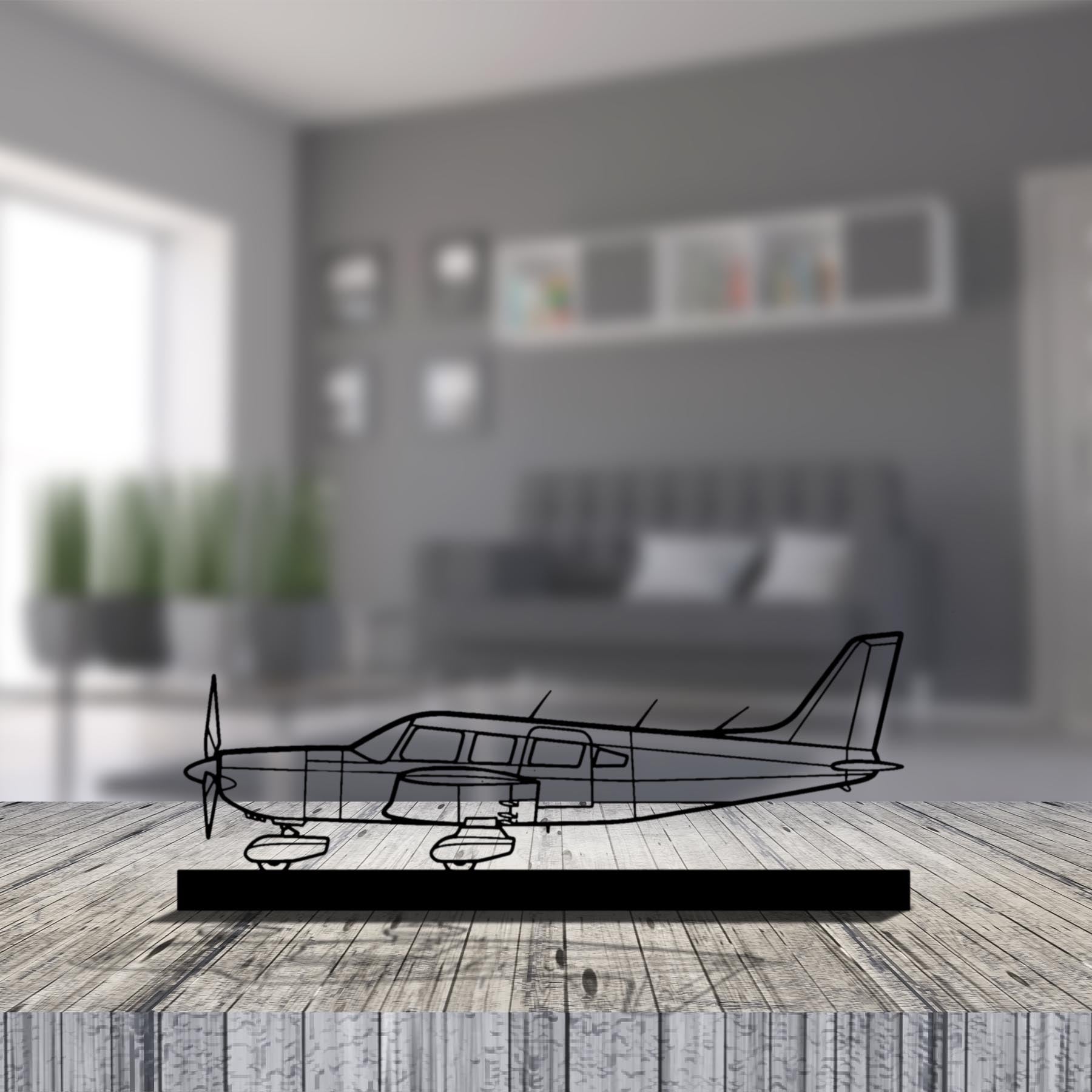 Saratoga PA-32 Silhouette Metal Art Stand