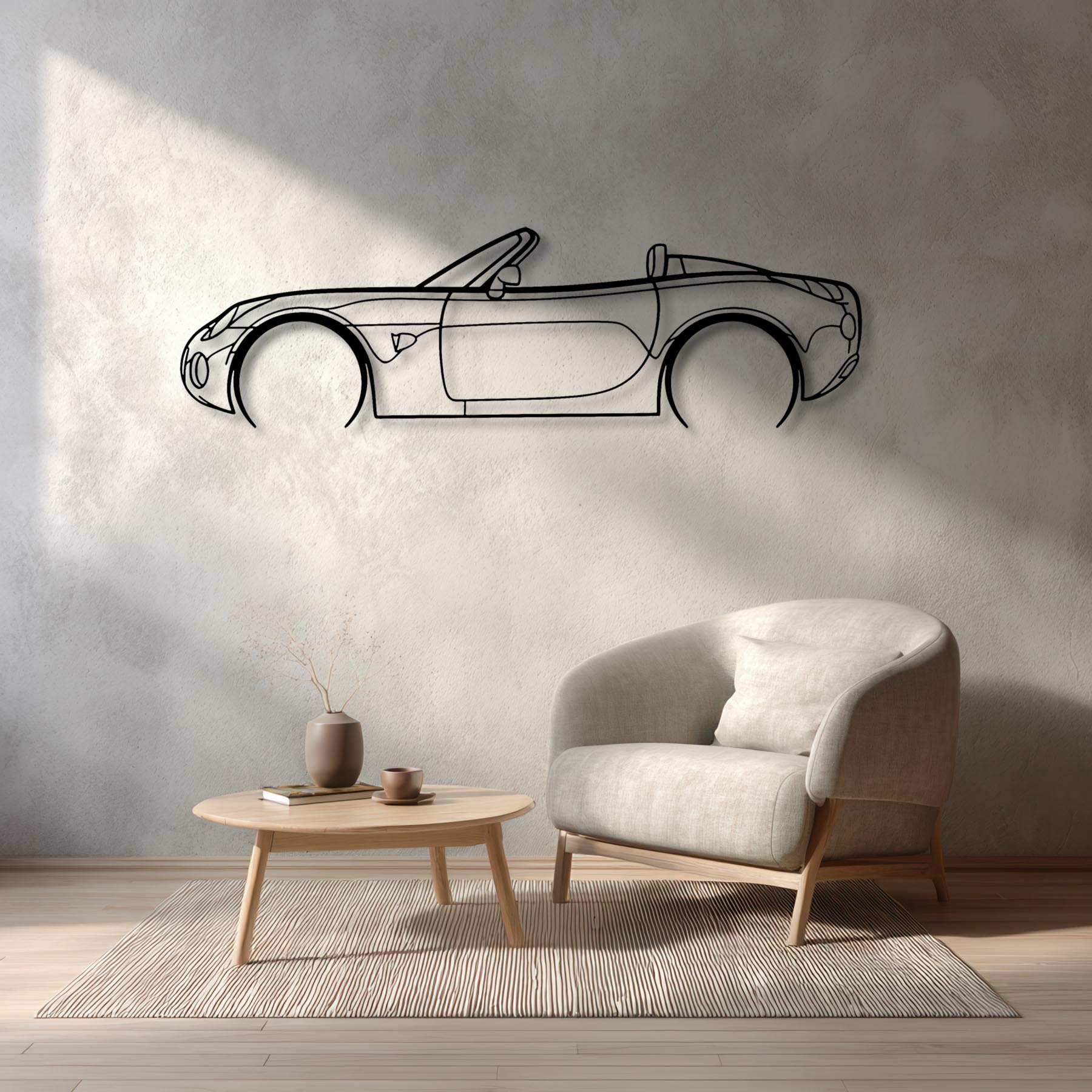 Solstice GXP Detailed Silhouette Metal Wall Art