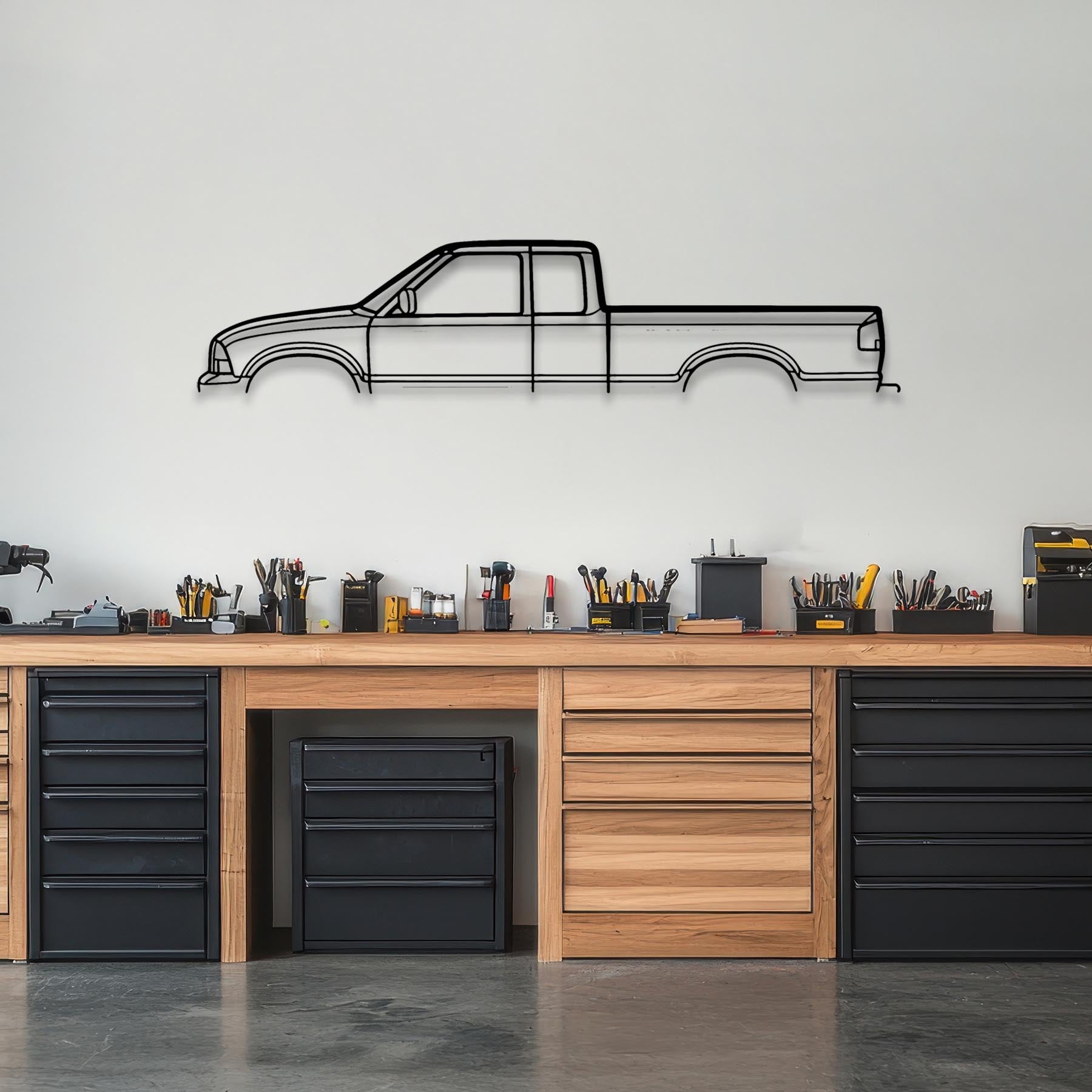 Sonoma 1989 Classic Silhouette Metal Wall Art